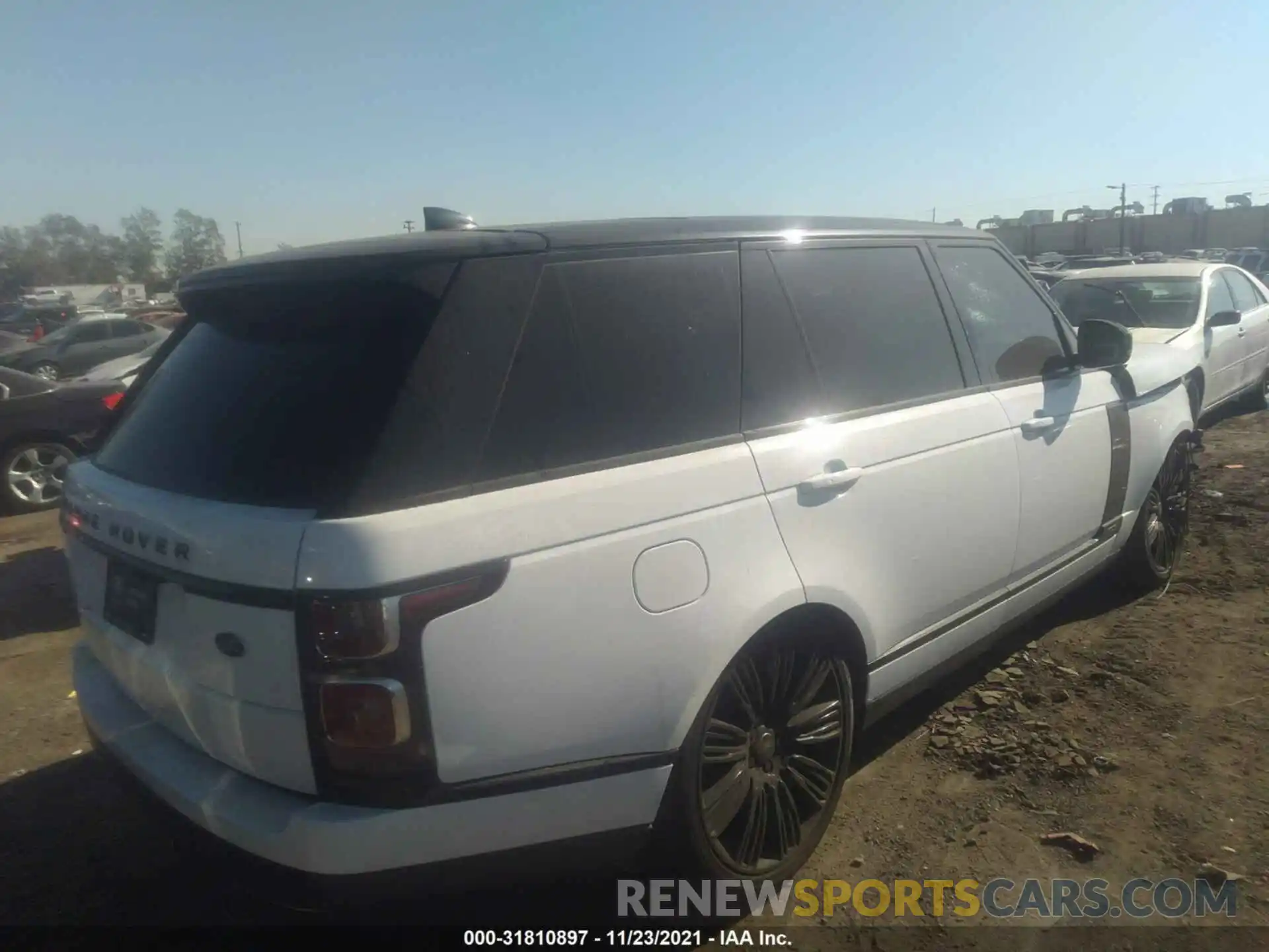 4 Фотография поврежденного автомобиля SALGS5SE6LA599766 LAND ROVER RANGE ROVER 2020