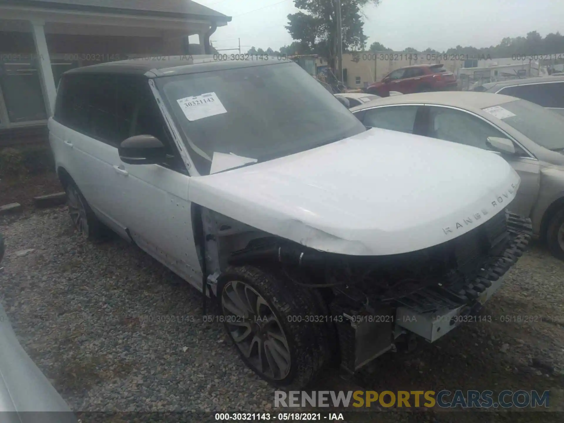 1 Photograph of a damaged car SALGS5SE8LA400152 LAND ROVER RANGE ROVER 2020