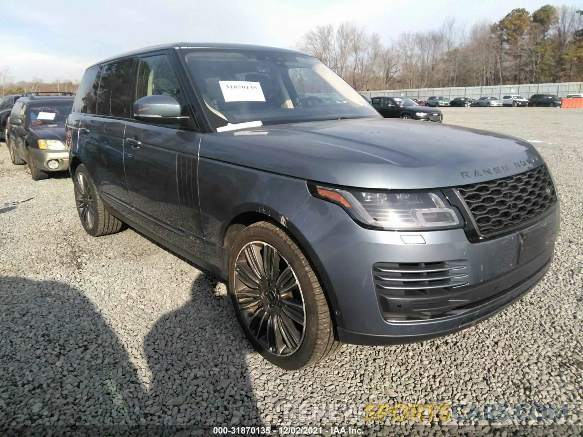 1 Photograph of a damaged car SALGS5SE8LA409479 LAND ROVER RANGE ROVER 2020