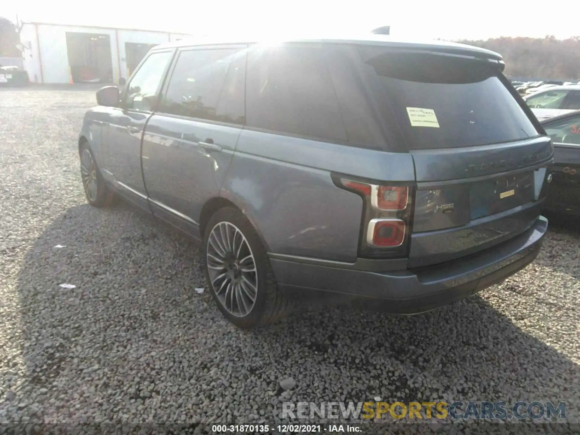 3 Photograph of a damaged car SALGS5SE8LA409479 LAND ROVER RANGE ROVER 2020