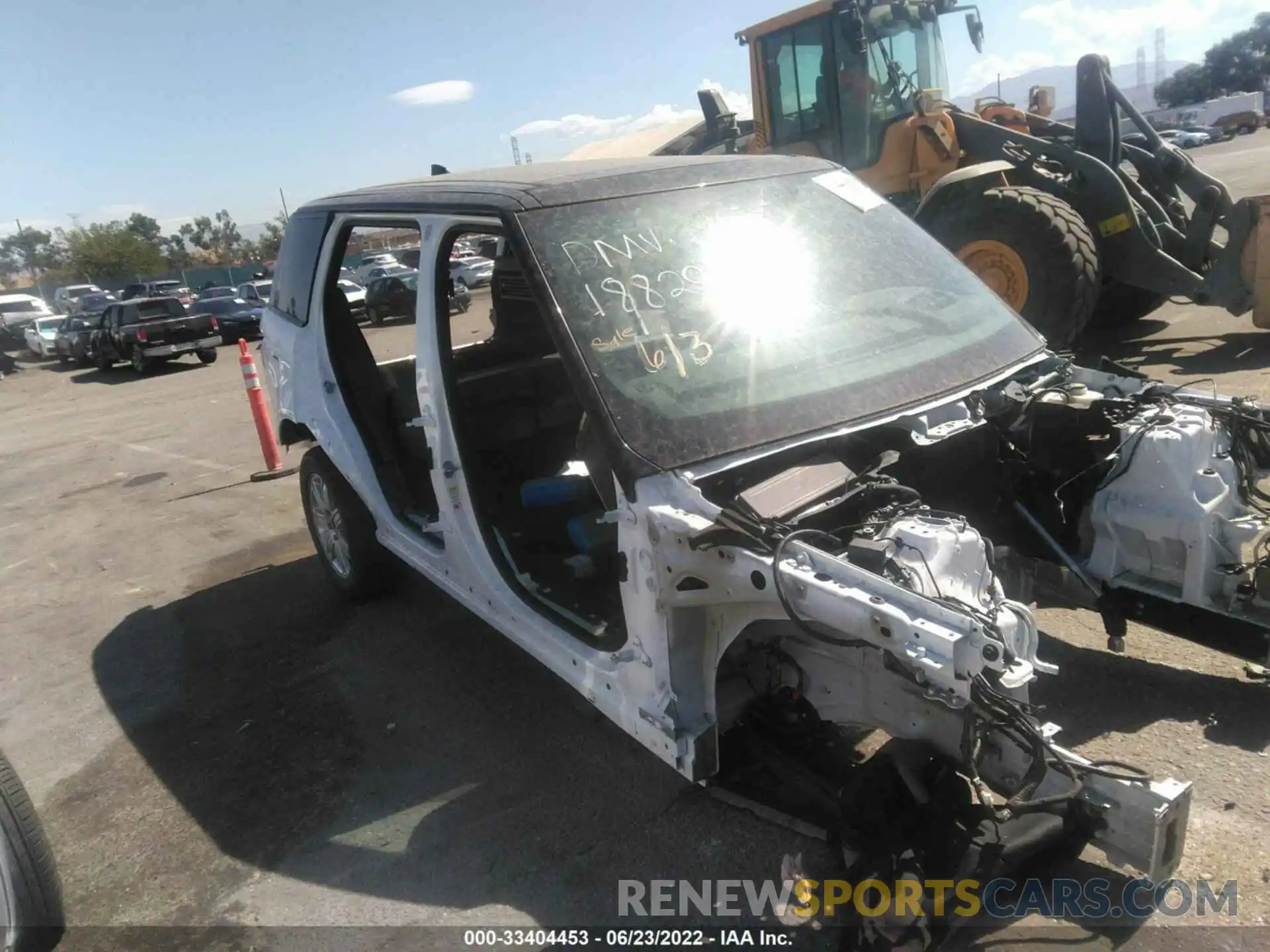 1 Photograph of a damaged car SALGS5SEXLA596689 LAND ROVER RANGE ROVER 2020