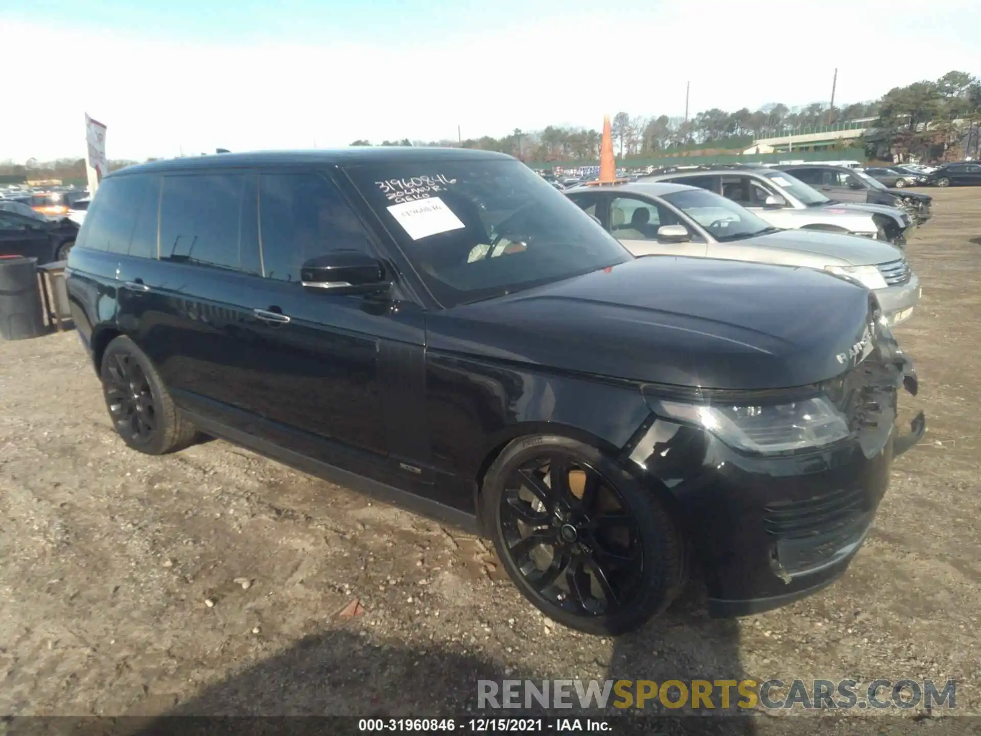 1 Photograph of a damaged car SALGV5SE5LA583811 LAND ROVER RANGE ROVER 2020