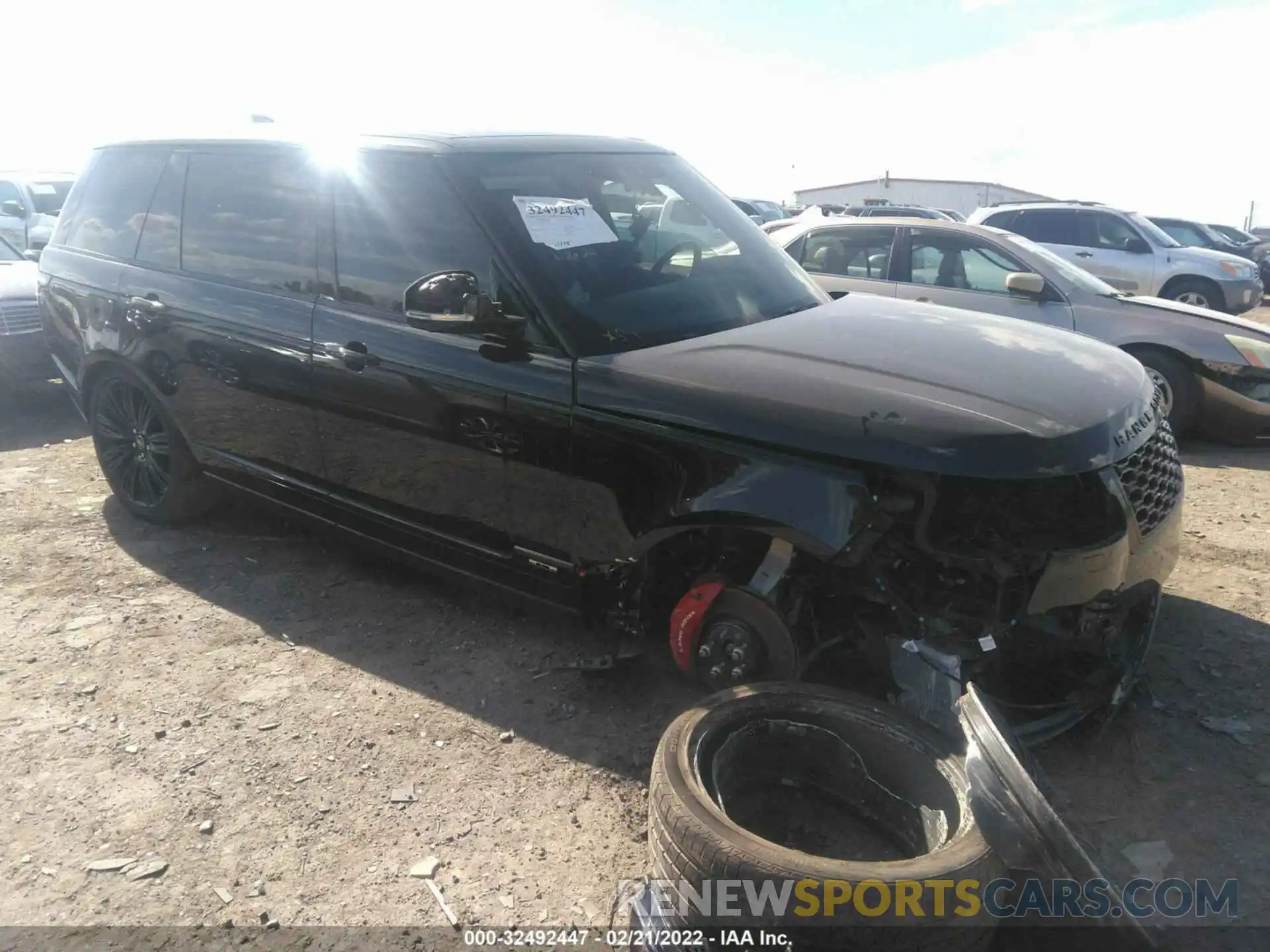 1 Photograph of a damaged car SALGV5SE7LA405754 LAND ROVER RANGE ROVER 2020