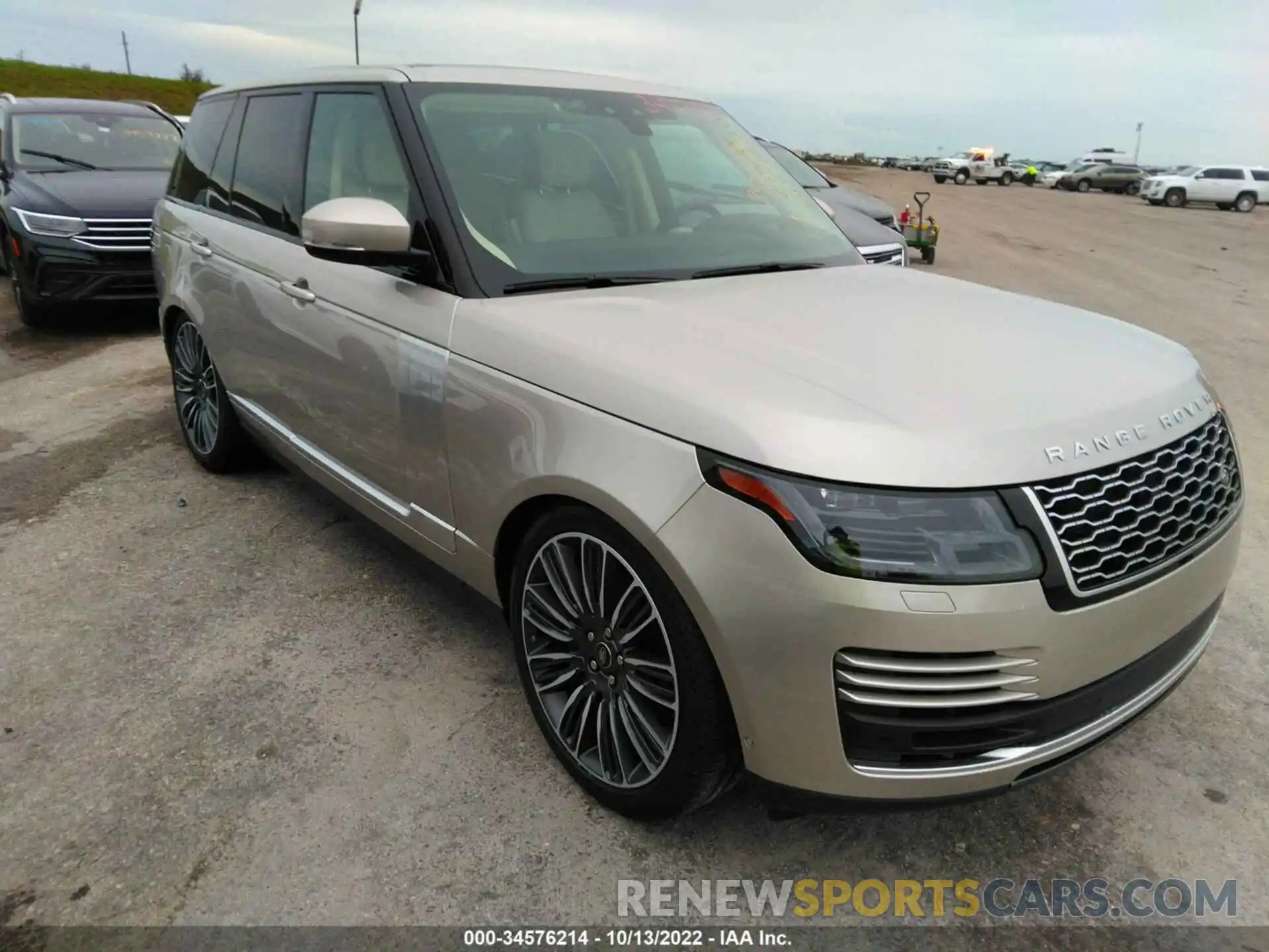 1 Photograph of a damaged car SALGS2RK2MA453828 LAND ROVER RANGE ROVER 2021