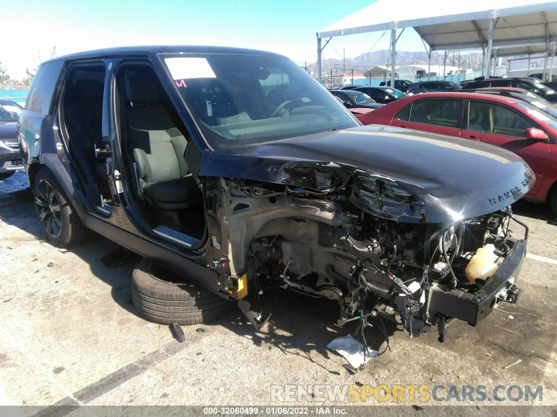 1 Photograph of a damaged car SALGS2RU0MA416861 LAND ROVER RANGE ROVER 2021