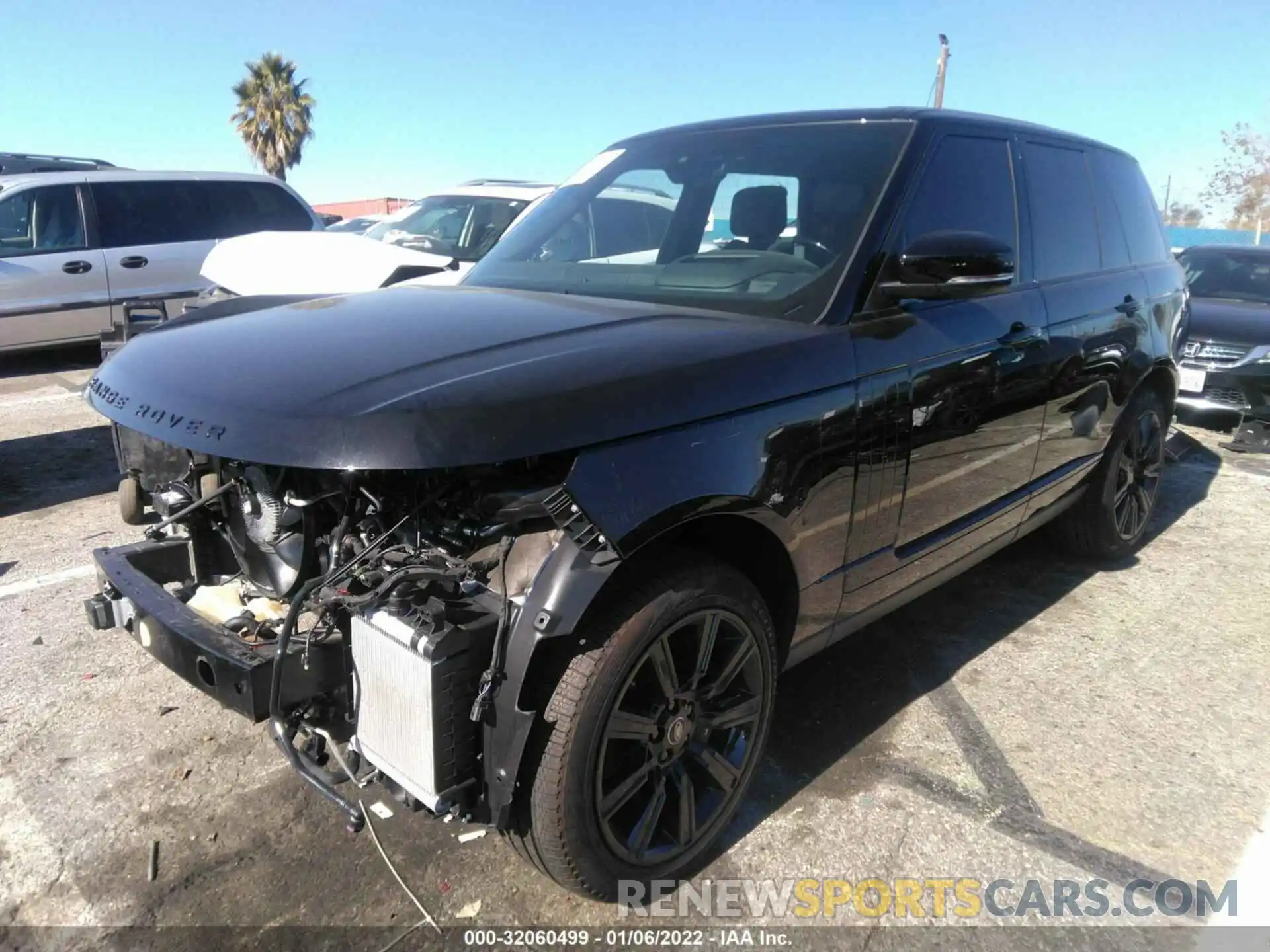 2 Photograph of a damaged car SALGS2RU0MA416861 LAND ROVER RANGE ROVER 2021