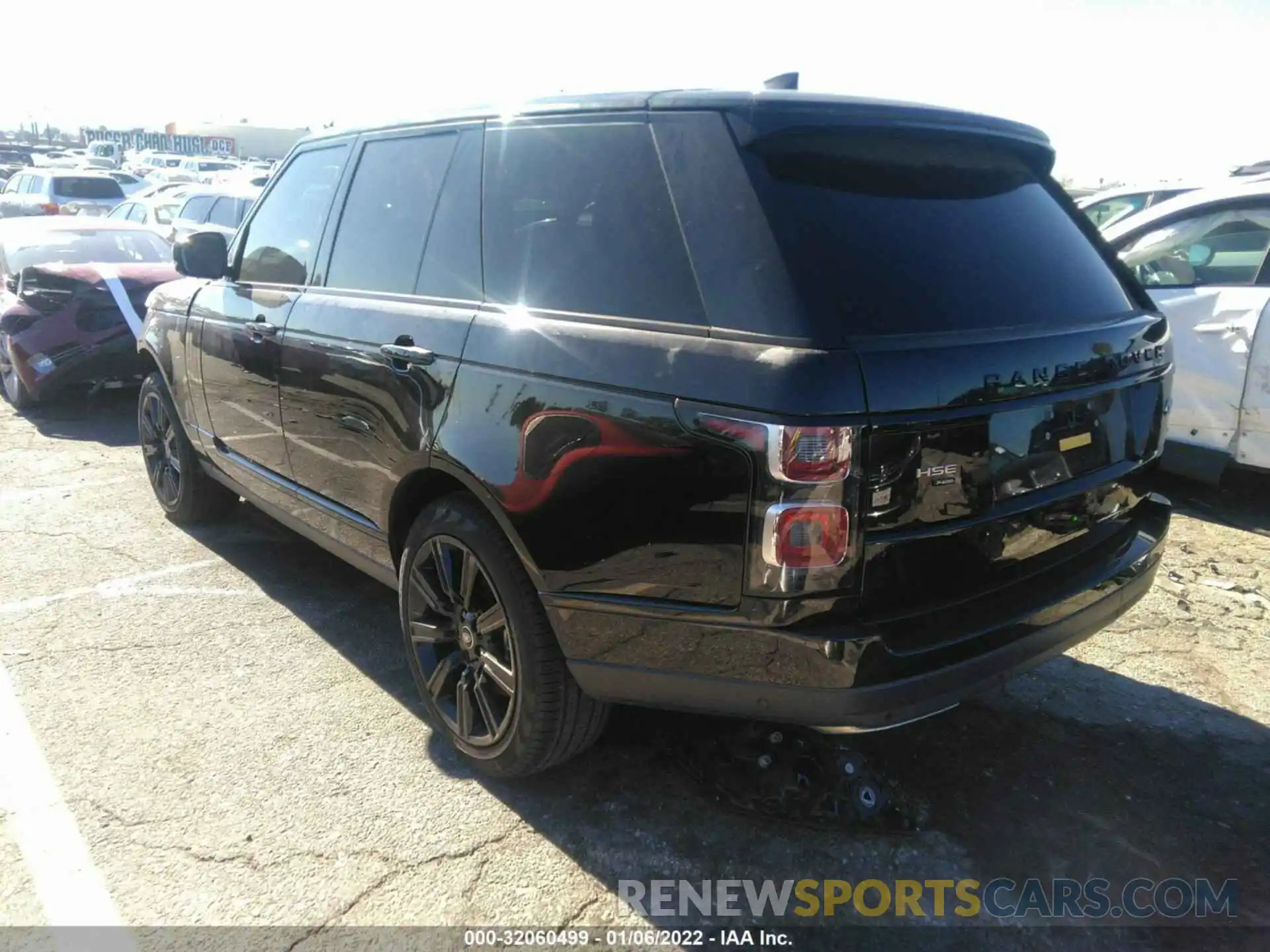 3 Photograph of a damaged car SALGS2RU0MA416861 LAND ROVER RANGE ROVER 2021