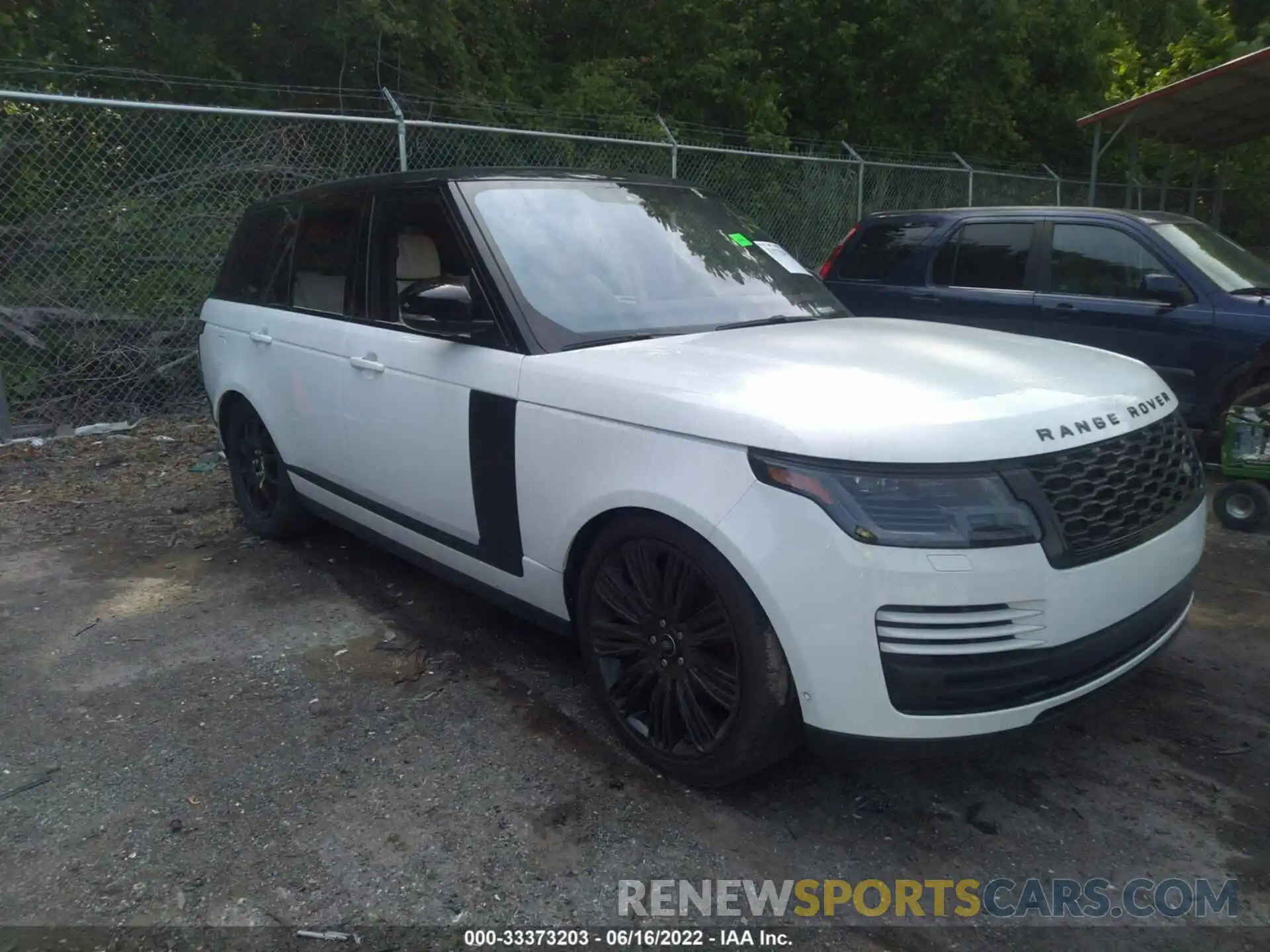 1 Photograph of a damaged car SALGS2RU1MA455622 LAND ROVER RANGE ROVER 2021