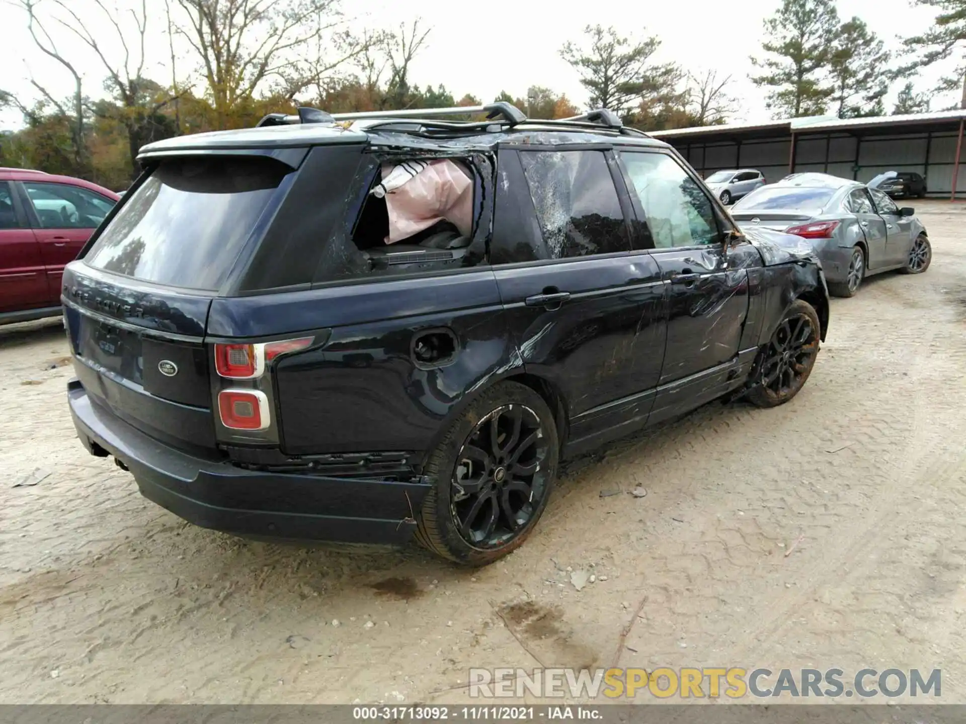 4 Photograph of a damaged car SALGS2RU2MA428722 LAND ROVER RANGE ROVER 2021