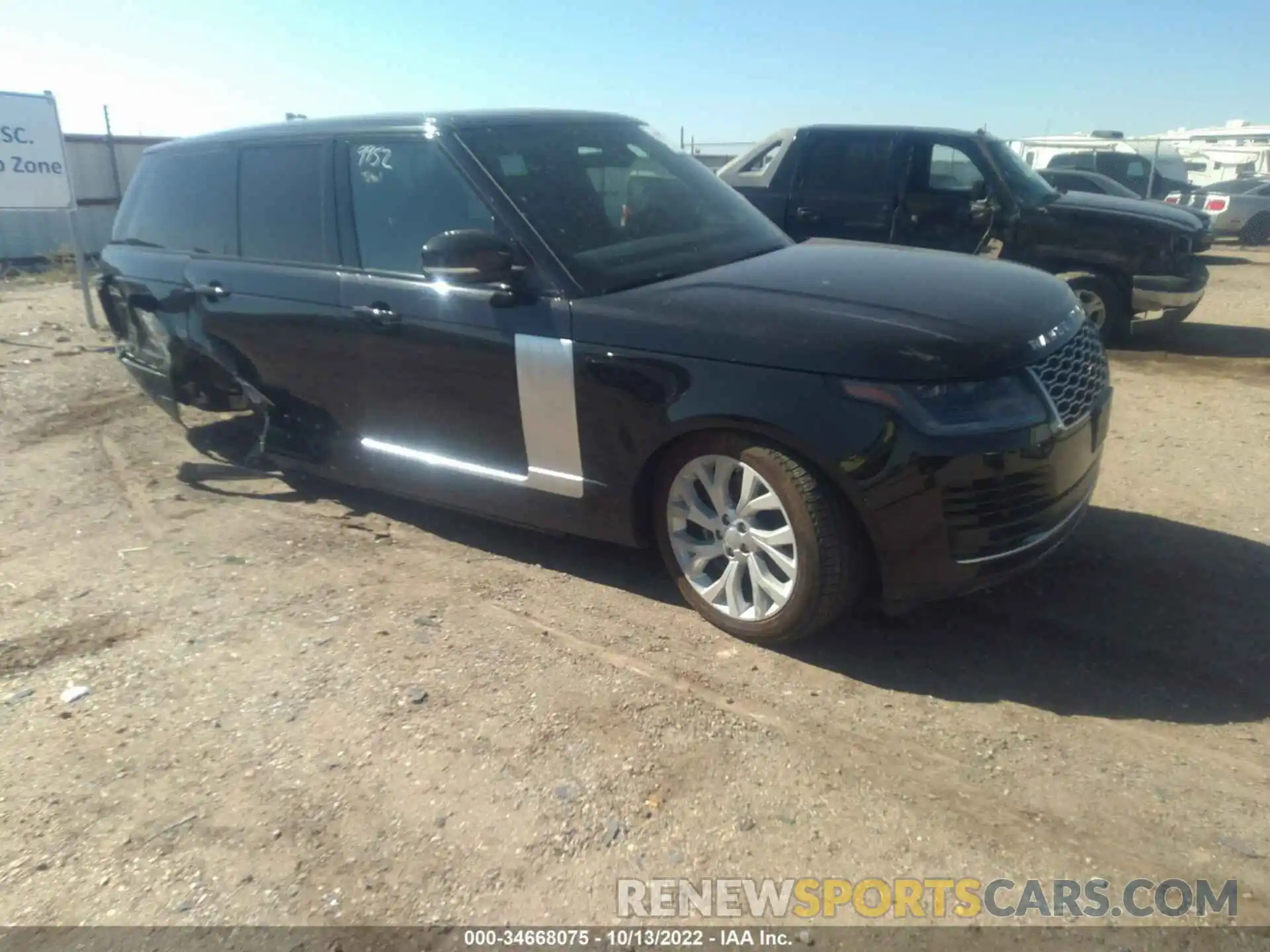 1 Фотография поврежденного автомобиля SALGS2RU2MA429952 LAND ROVER RANGE ROVER 2021