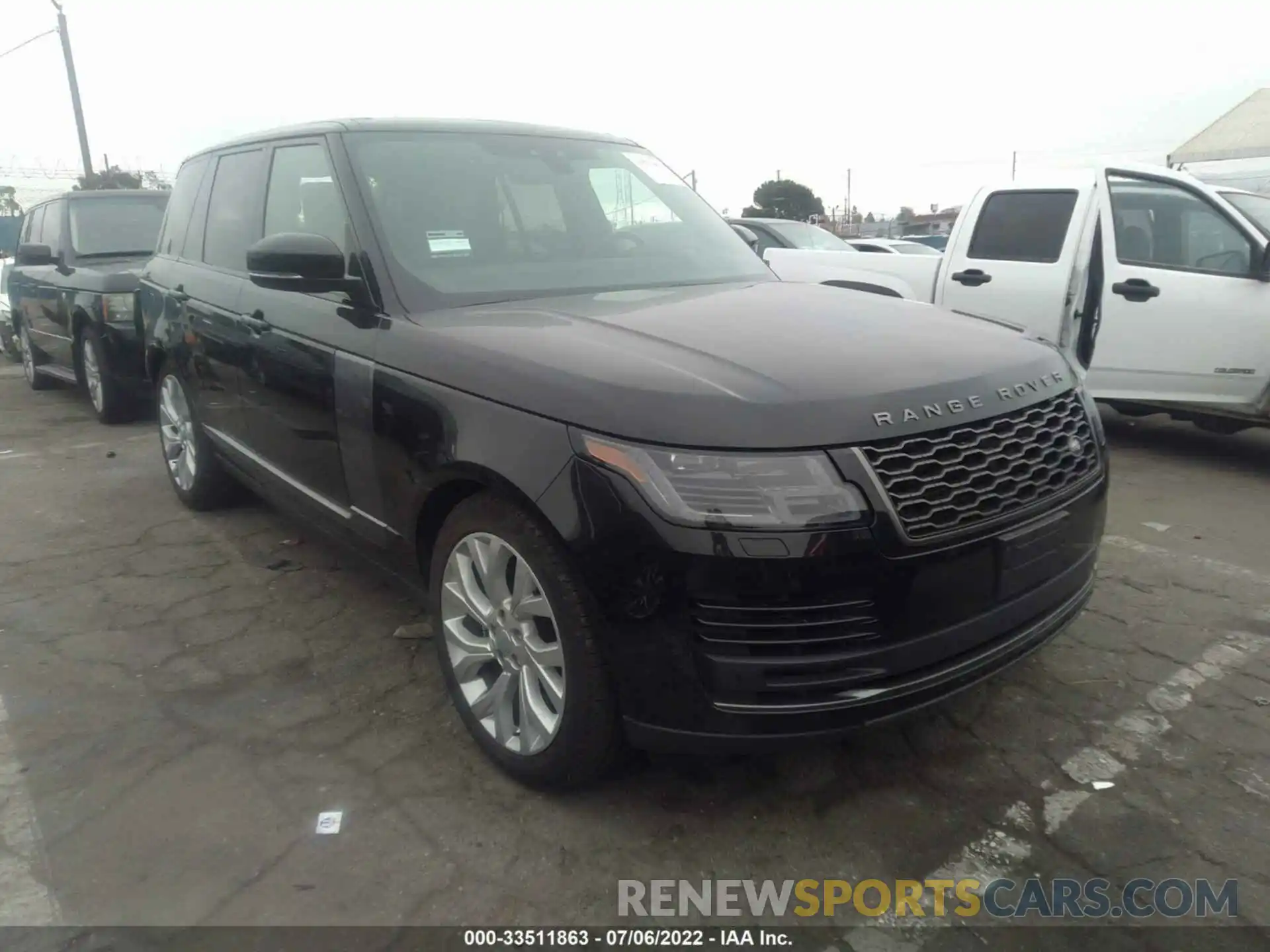 1 Фотография поврежденного автомобиля SALGS2RU2MA446735 LAND ROVER RANGE ROVER 2021