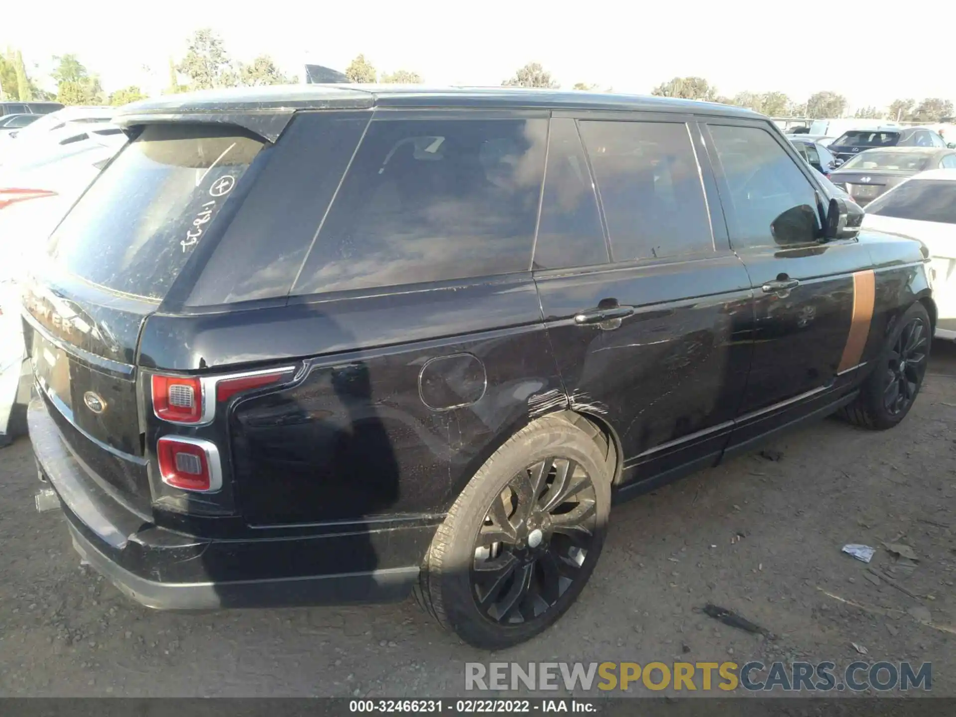 4 Фотография поврежденного автомобиля SALGS2RU3MA417079 LAND ROVER RANGE ROVER 2021