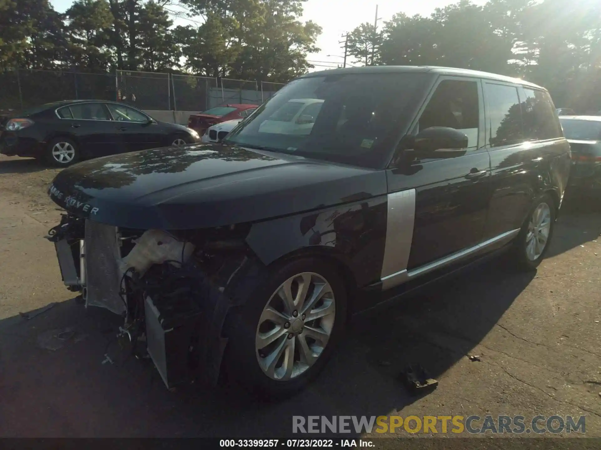 2 Photograph of a damaged car SALGS2RU3MA449238 LAND ROVER RANGE ROVER 2021