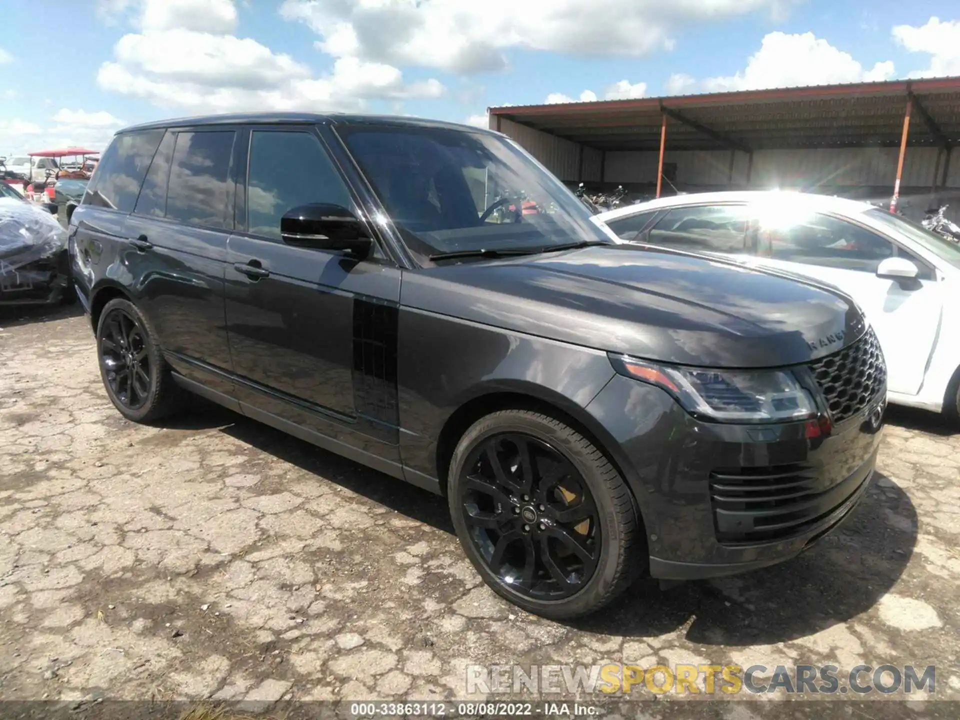 1 Photograph of a damaged car SALGS2RU3MA455668 LAND ROVER RANGE ROVER 2021