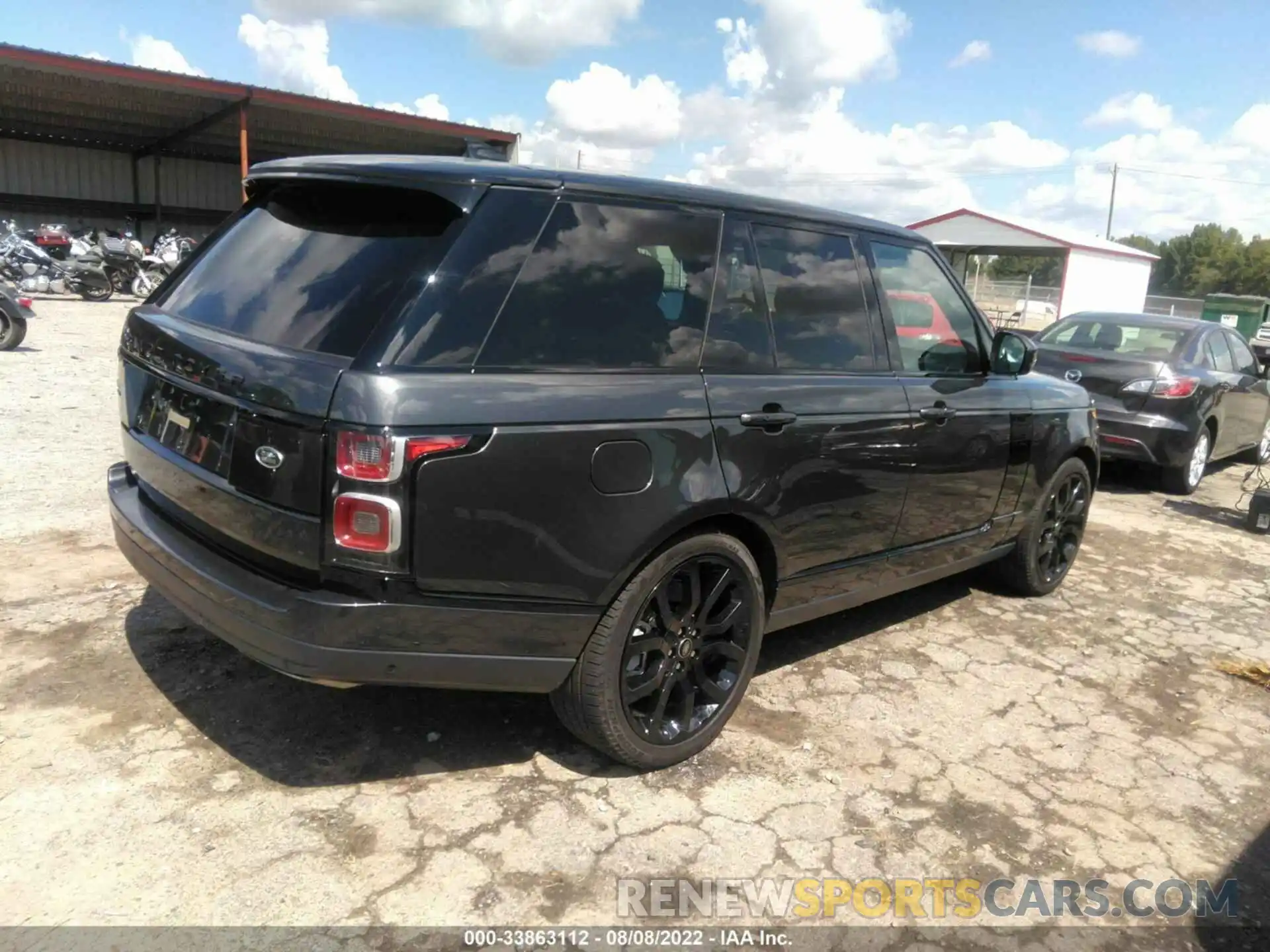 4 Photograph of a damaged car SALGS2RU3MA455668 LAND ROVER RANGE ROVER 2021