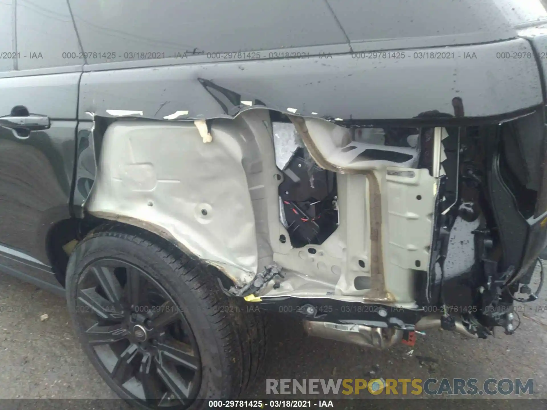 6 Photograph of a damaged car SALGS2RU4MA430472 LAND ROVER RANGE ROVER 2021