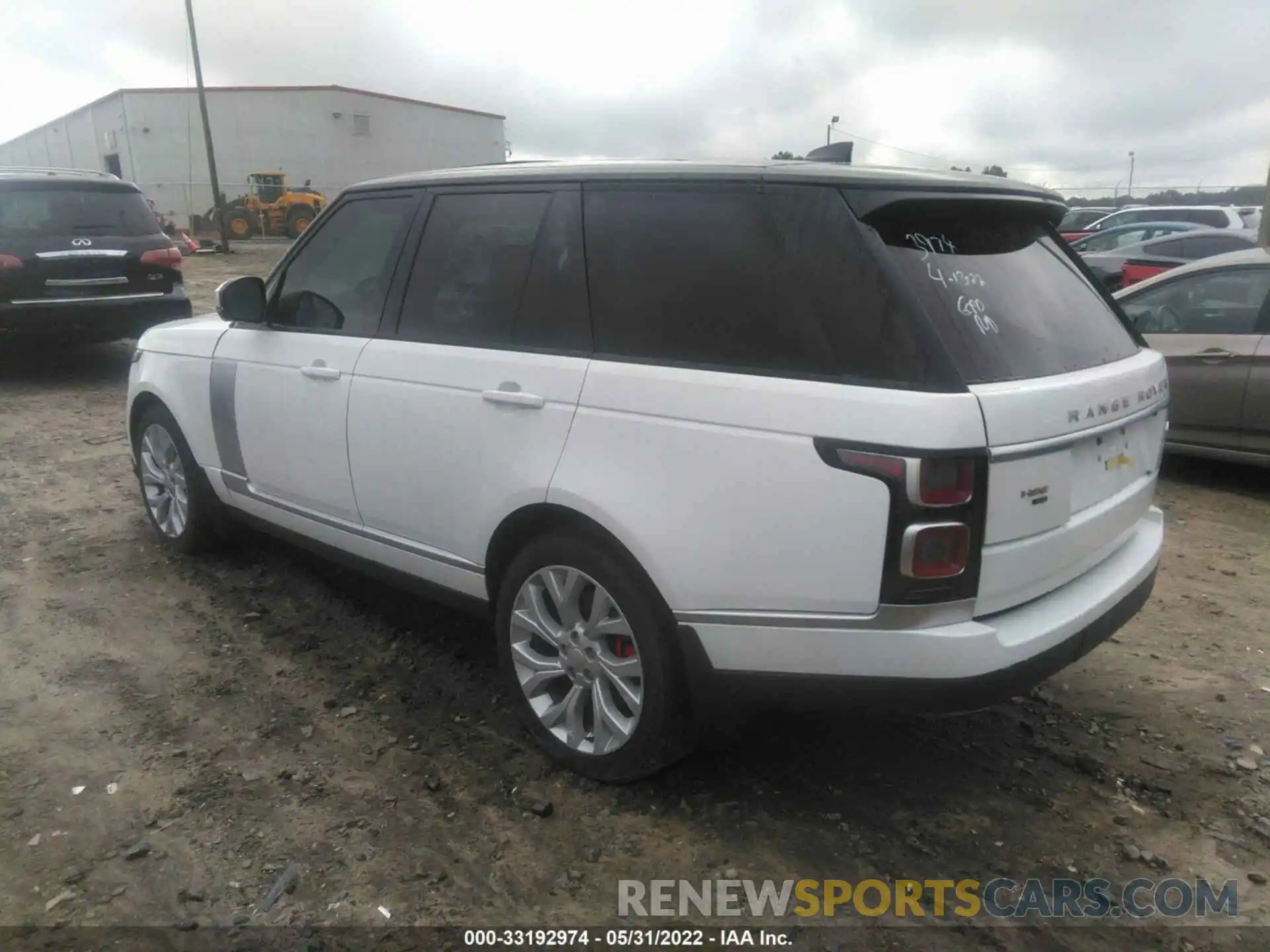 3 Photograph of a damaged car SALGS2RU5MA443974 LAND ROVER RANGE ROVER 2021