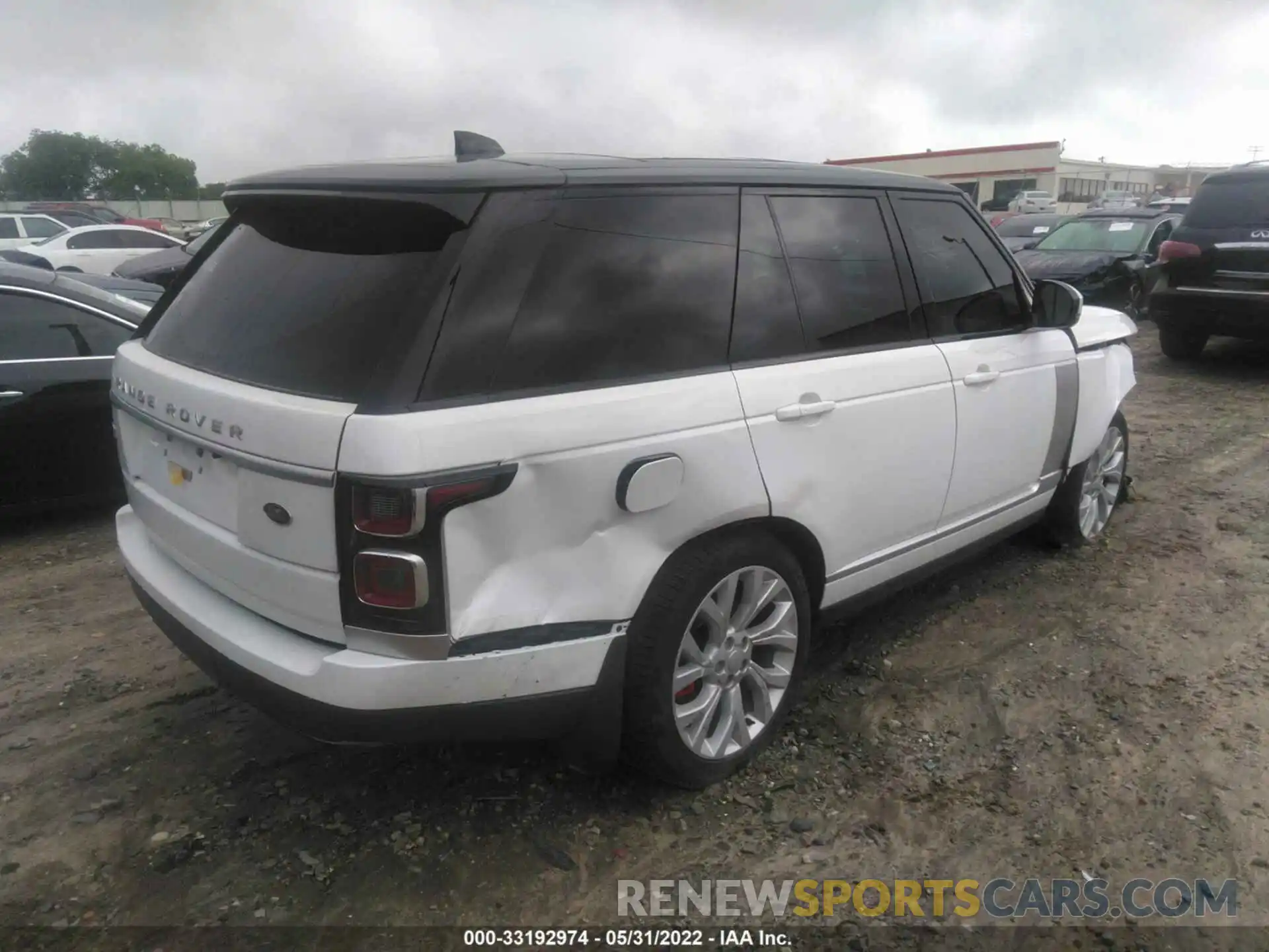 4 Фотография поврежденного автомобиля SALGS2RU5MA443974 LAND ROVER RANGE ROVER 2021