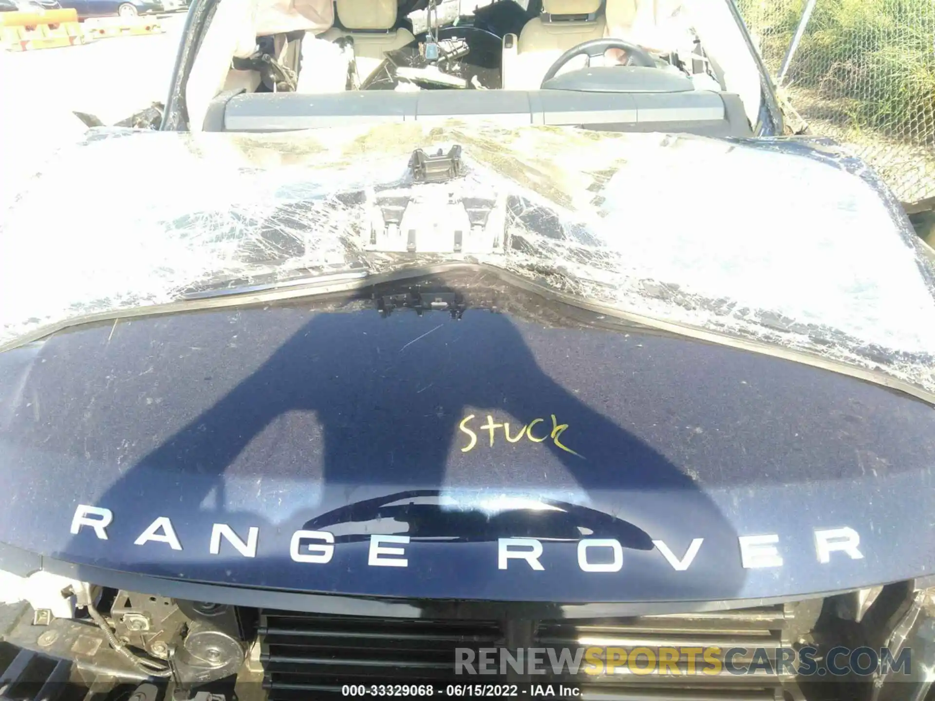 10 Photograph of a damaged car SALGS2RU5MA456319 LAND ROVER RANGE ROVER 2021