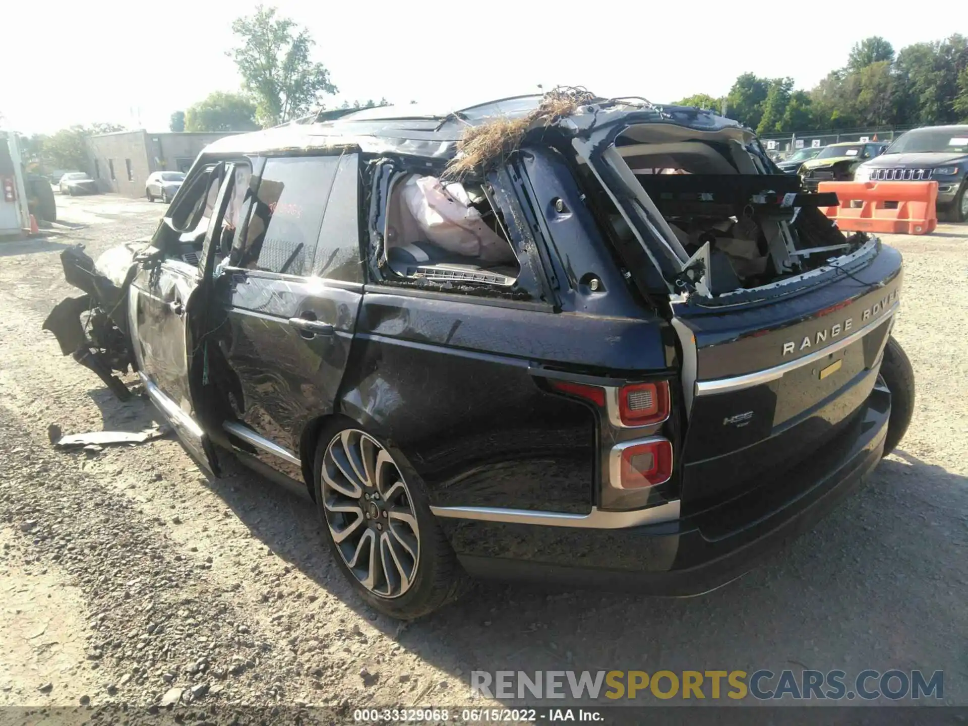 3 Photograph of a damaged car SALGS2RU5MA456319 LAND ROVER RANGE ROVER 2021