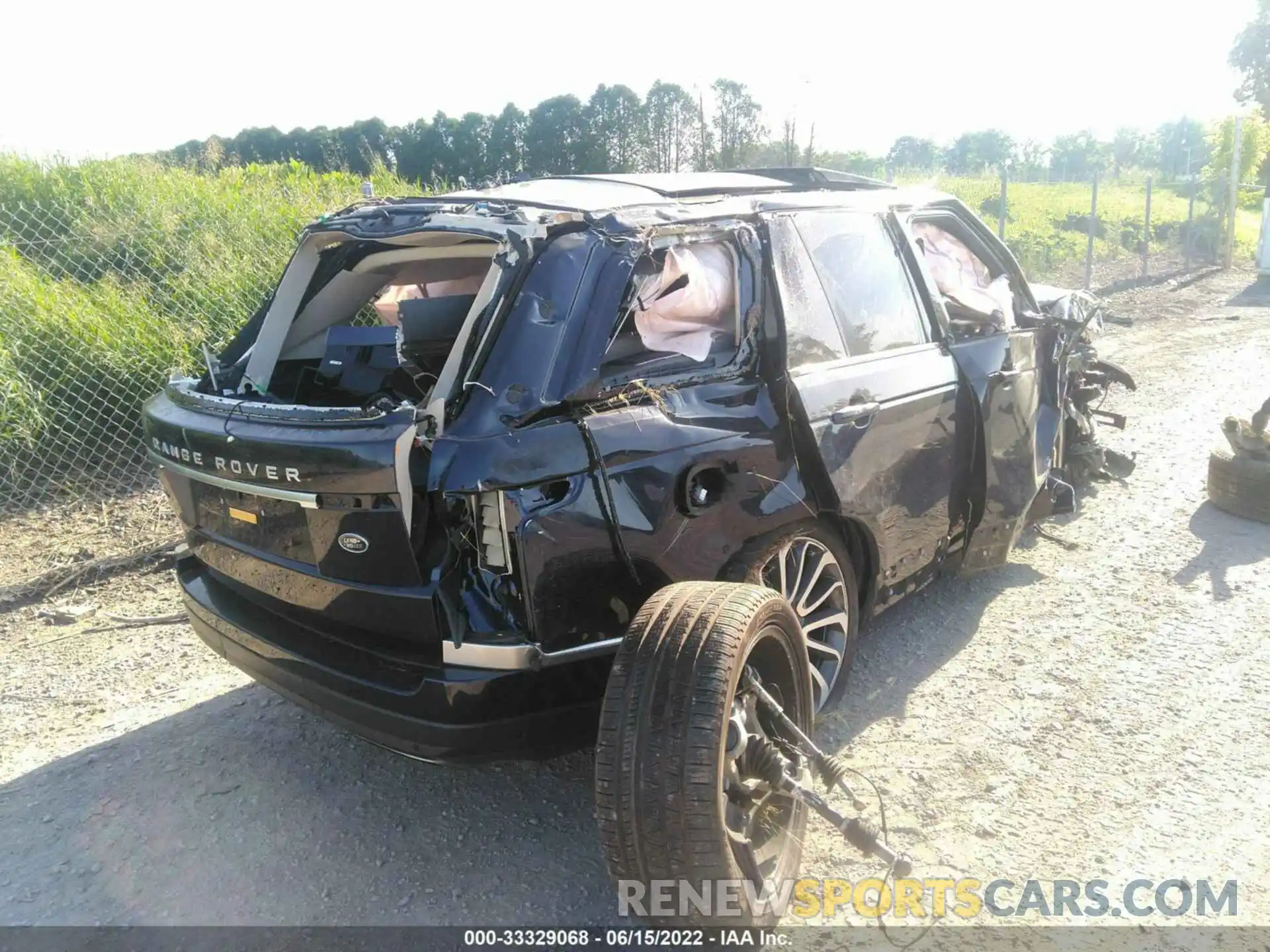 4 Photograph of a damaged car SALGS2RU5MA456319 LAND ROVER RANGE ROVER 2021