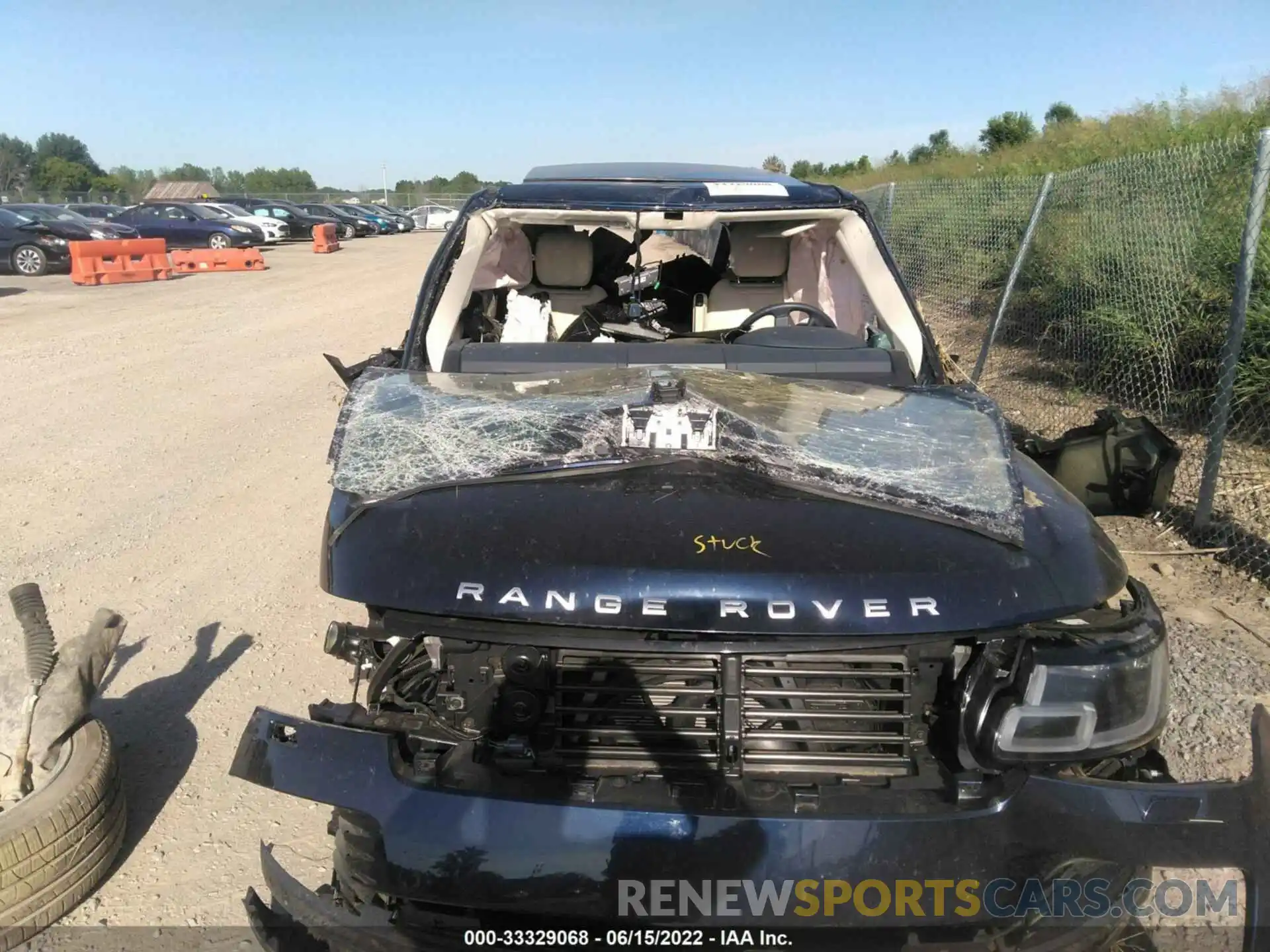 6 Photograph of a damaged car SALGS2RU5MA456319 LAND ROVER RANGE ROVER 2021