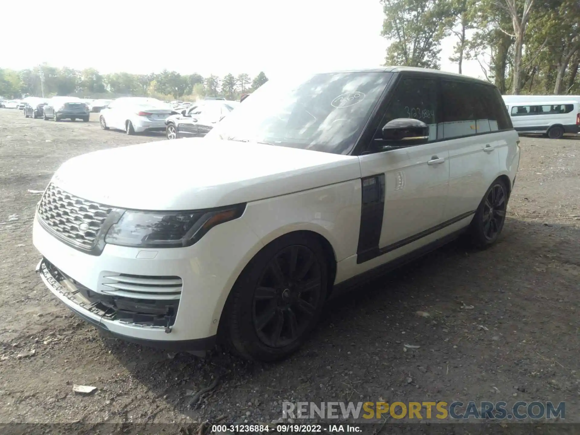 2 Photograph of a damaged car SALGS2RU6MA419604 LAND ROVER RANGE ROVER 2021