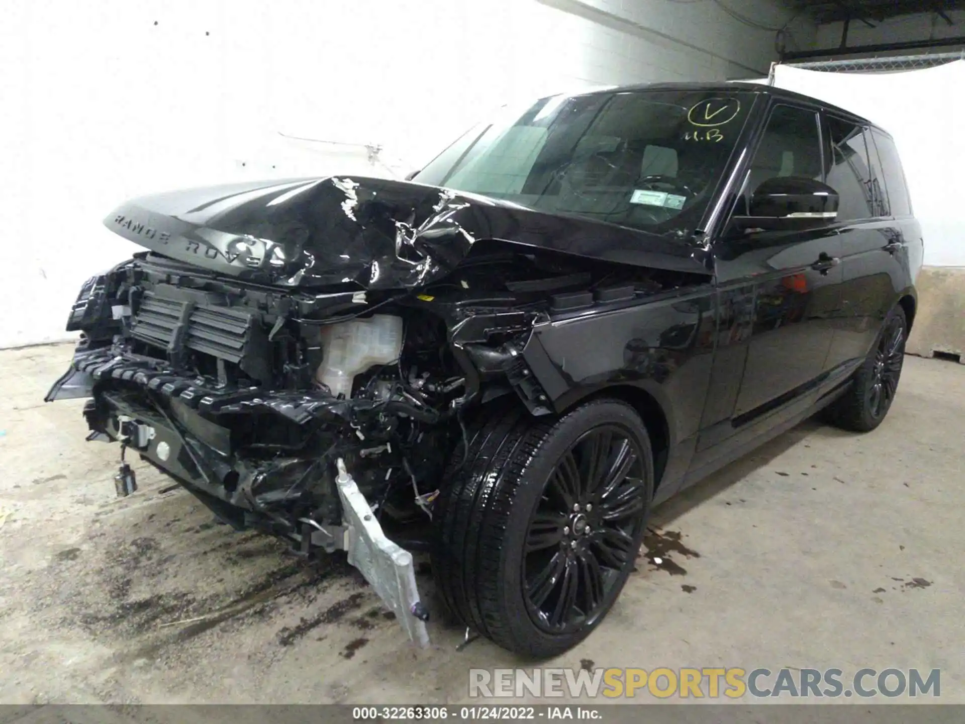 2 Photograph of a damaged car SALGS2RU6MA453574 LAND ROVER RANGE ROVER 2021