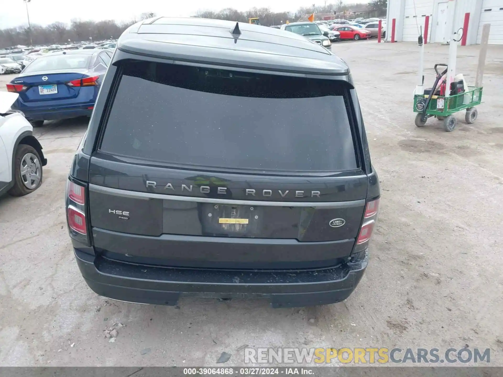 17 Photograph of a damaged car SALGS2RU7MA446357 LAND ROVER RANGE ROVER 2021