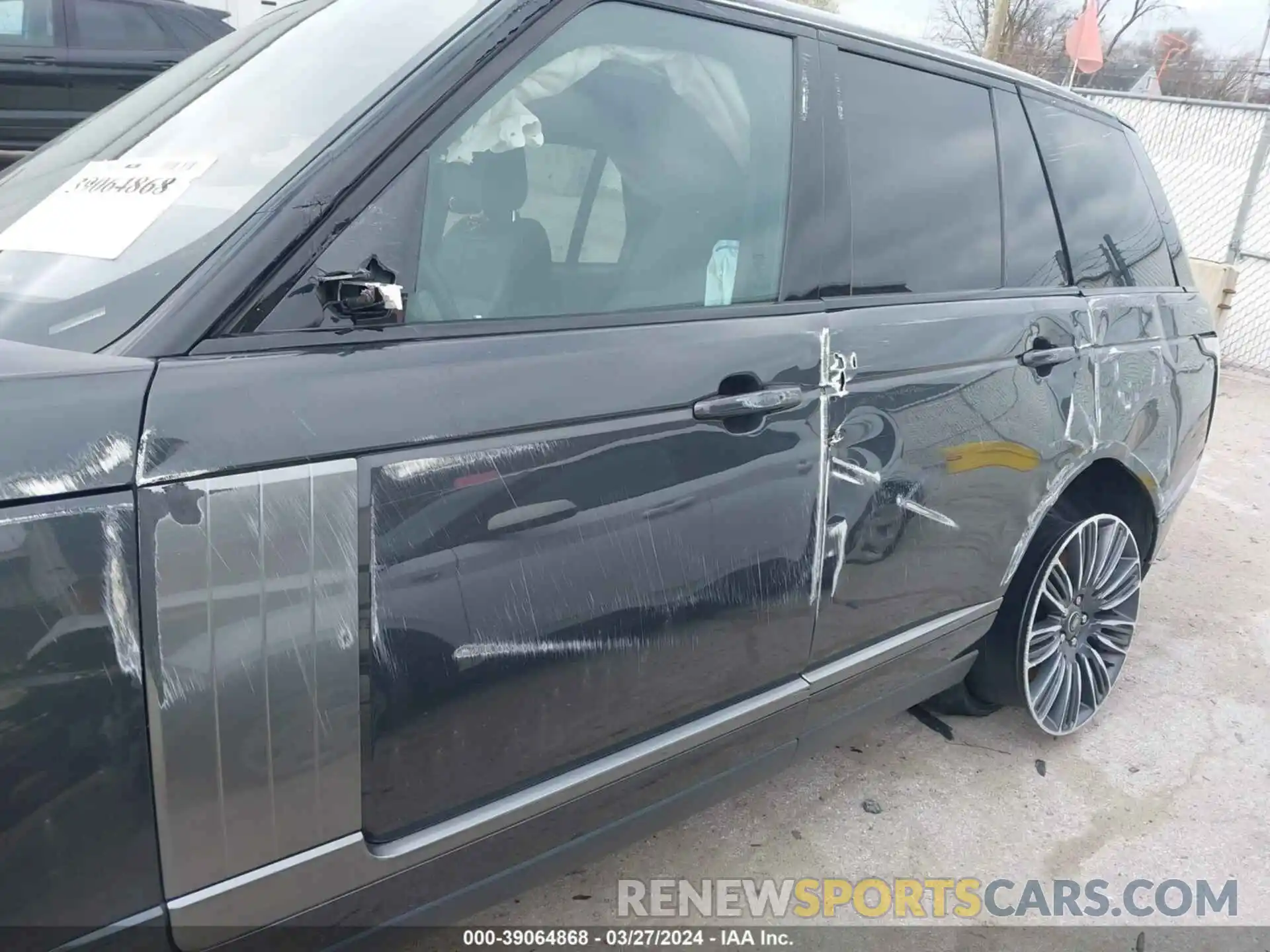 20 Photograph of a damaged car SALGS2RU7MA446357 LAND ROVER RANGE ROVER 2021