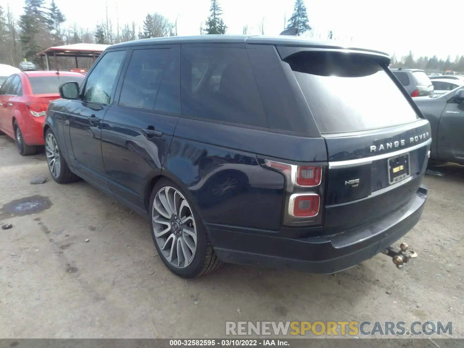 3 Фотография поврежденного автомобиля SALGS2SE2MA432580 LAND ROVER RANGE ROVER 2021