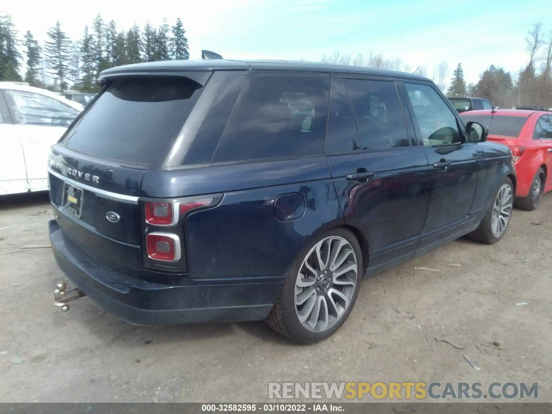 4 Фотография поврежденного автомобиля SALGS2SE2MA432580 LAND ROVER RANGE ROVER 2021