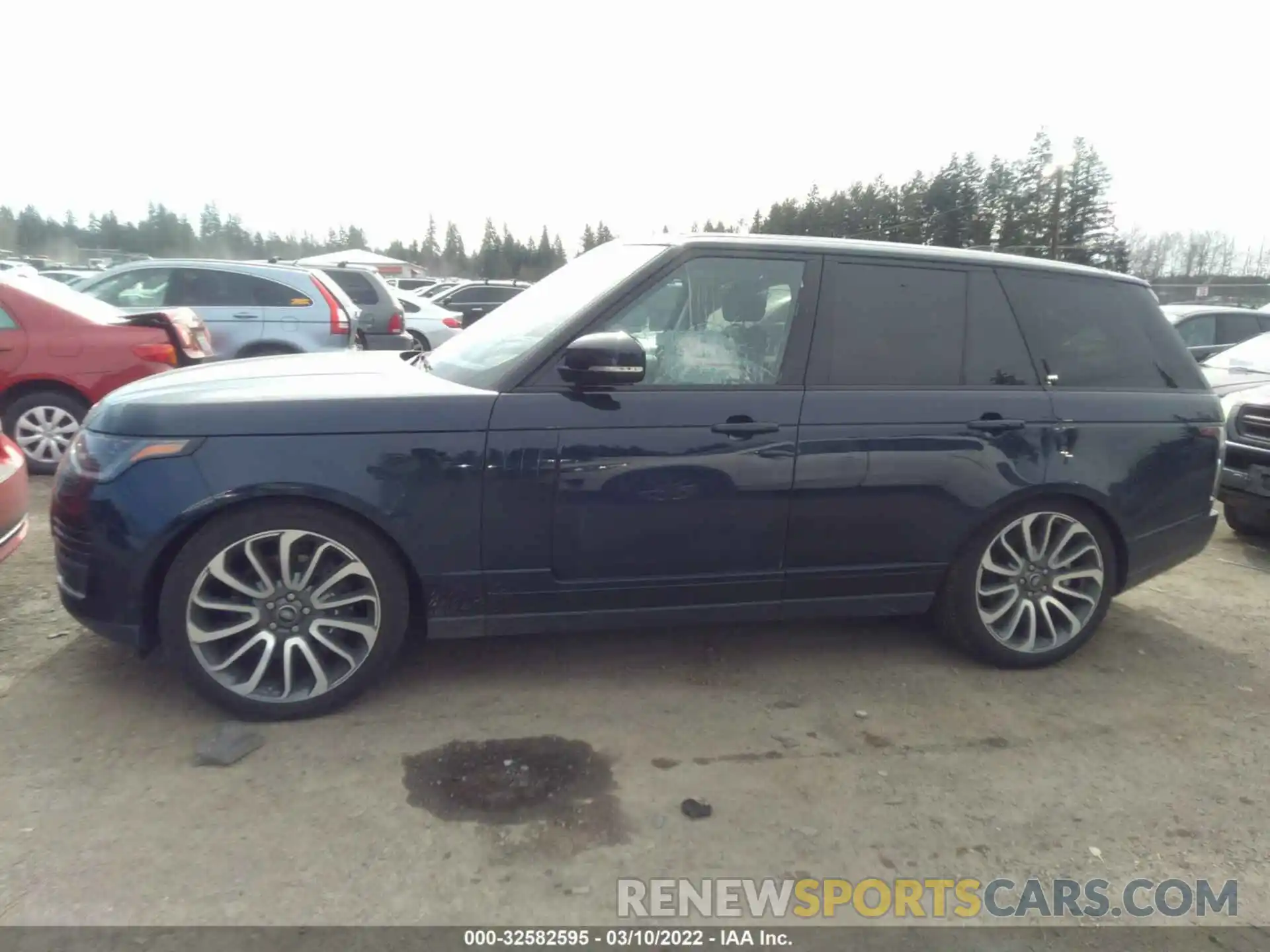 6 Photograph of a damaged car SALGS2SE2MA432580 LAND ROVER RANGE ROVER 2021