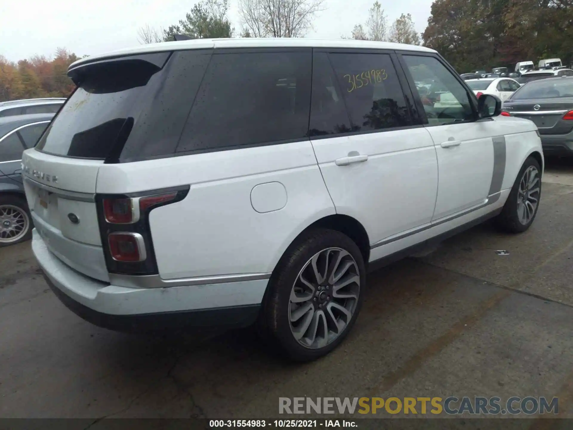 4 Photograph of a damaged car SALGS2SE4MA435514 LAND ROVER RANGE ROVER 2021