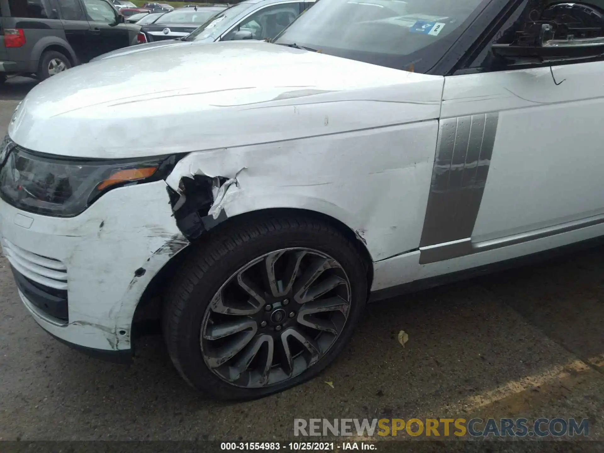 6 Photograph of a damaged car SALGS2SE4MA435514 LAND ROVER RANGE ROVER 2021