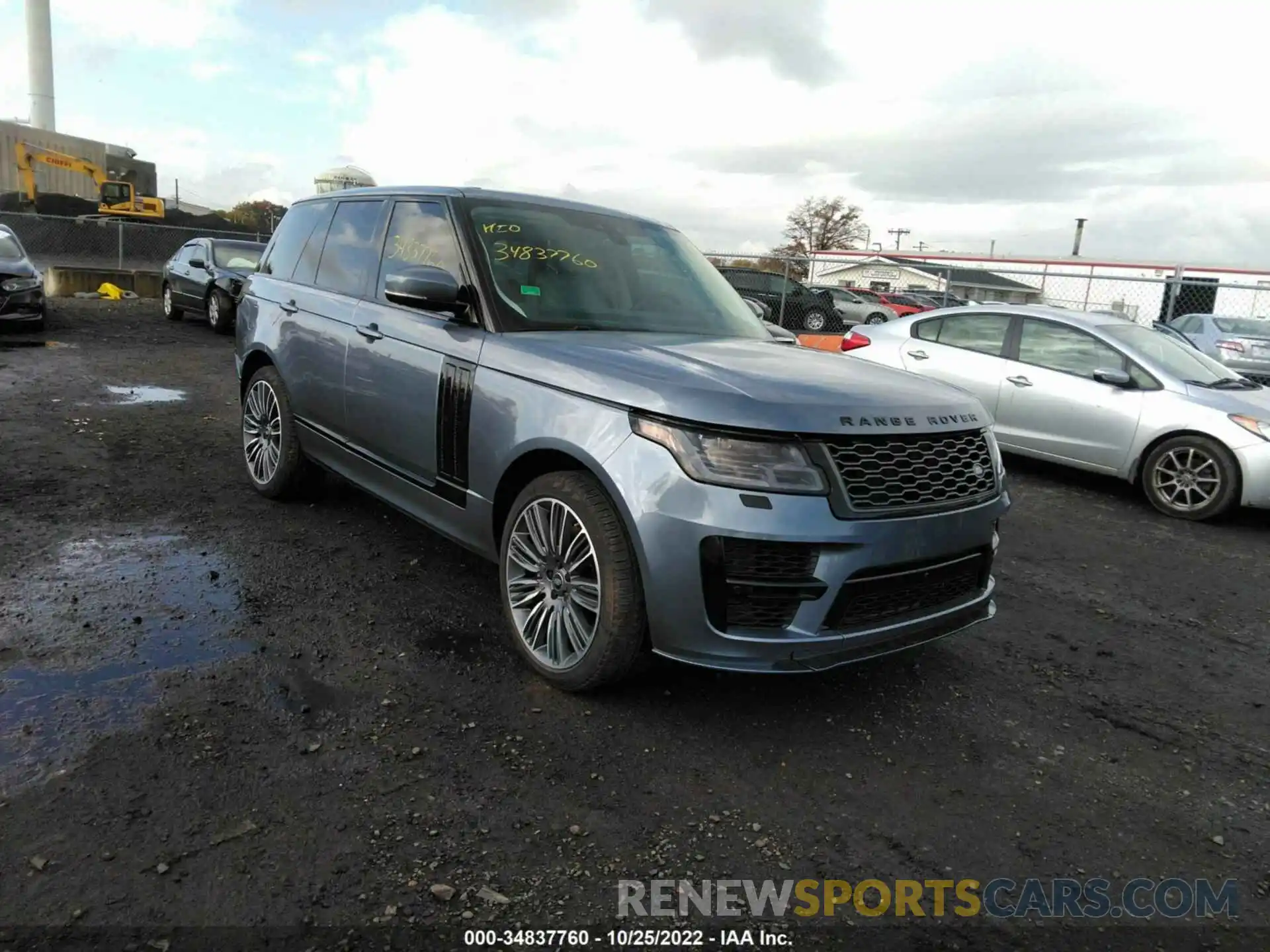 1 Photograph of a damaged car SALGS2SE5MA427082 LAND ROVER RANGE ROVER 2021