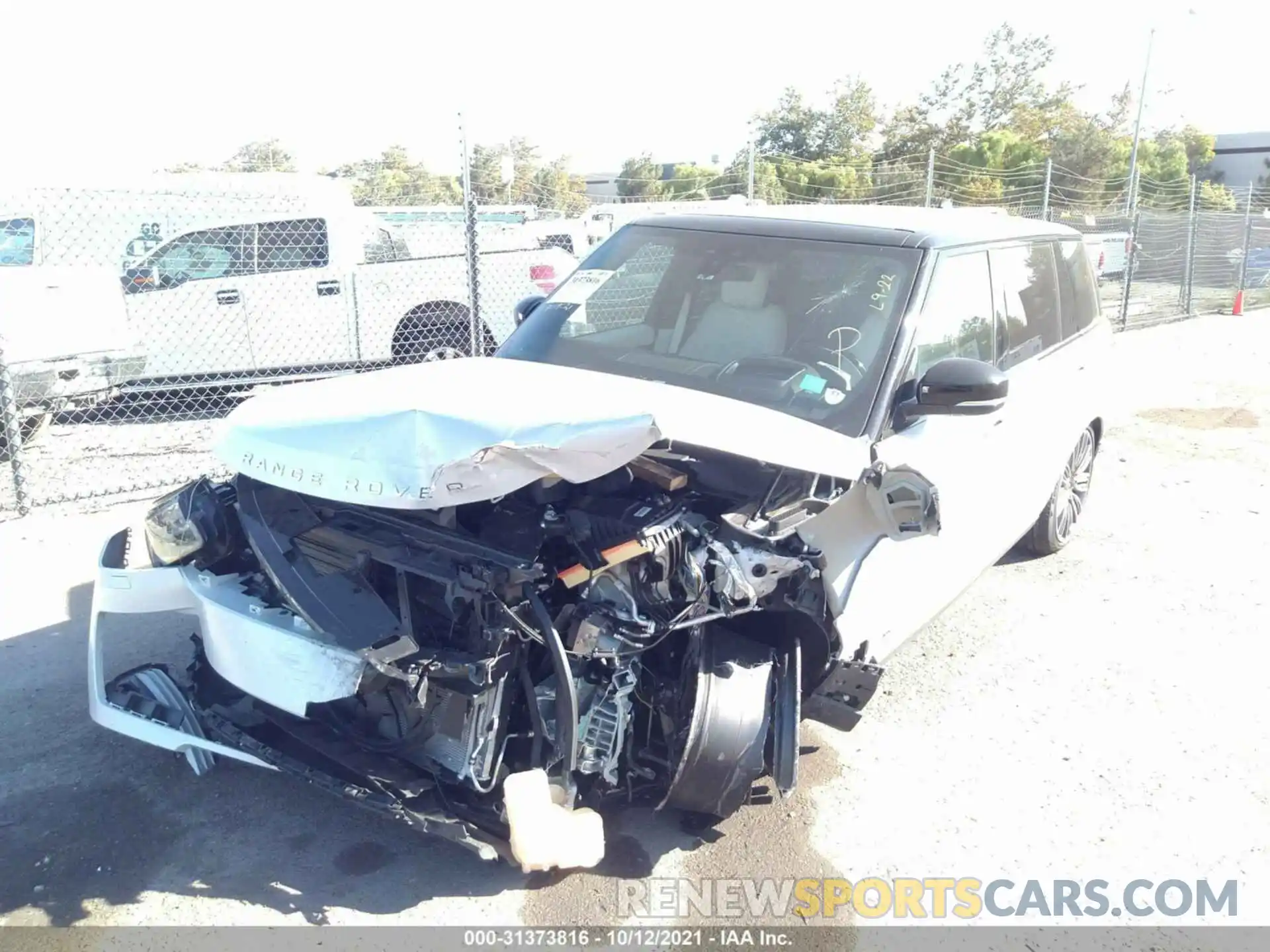 6 Photograph of a damaged car SALGS5SE5MA442988 LAND ROVER RANGE ROVER 2021