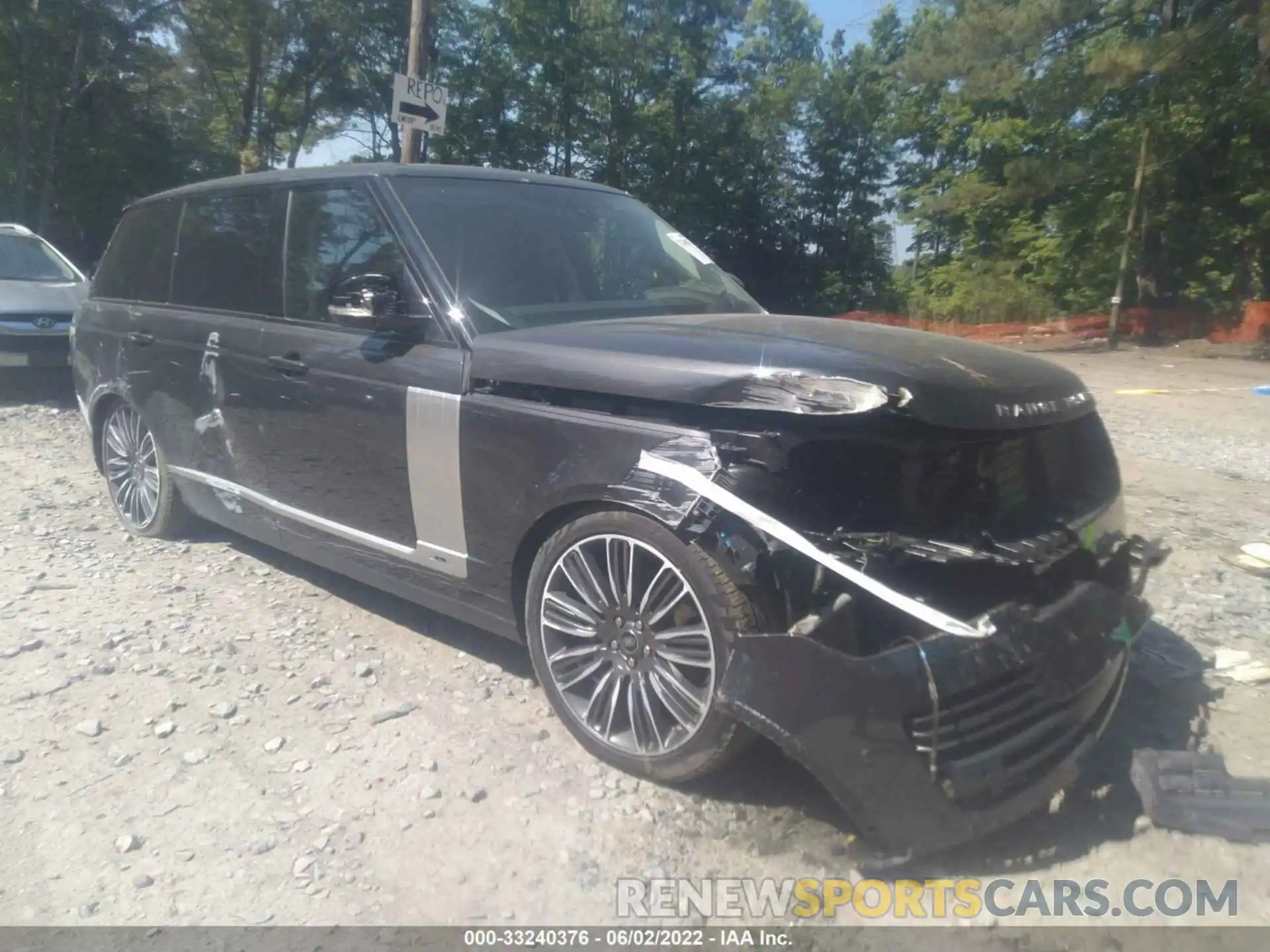 1 Photograph of a damaged car SALGS5SE9MA439608 LAND ROVER RANGE ROVER 2021