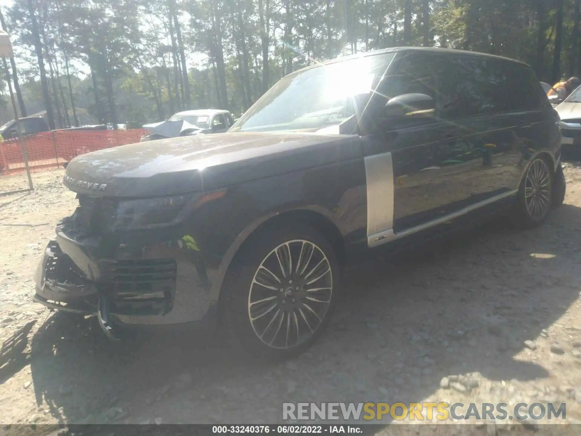 2 Фотография поврежденного автомобиля SALGS5SE9MA439608 LAND ROVER RANGE ROVER 2021