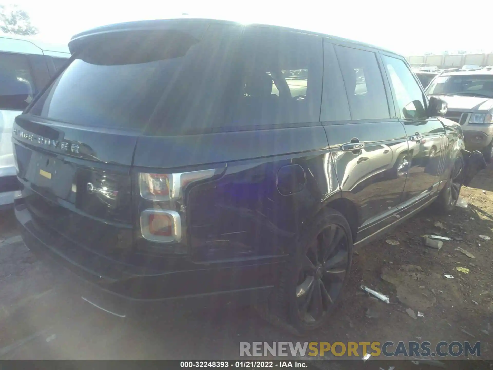 4 Photograph of a damaged car SALGW2RE2MA419161 LAND ROVER RANGE ROVER 2021