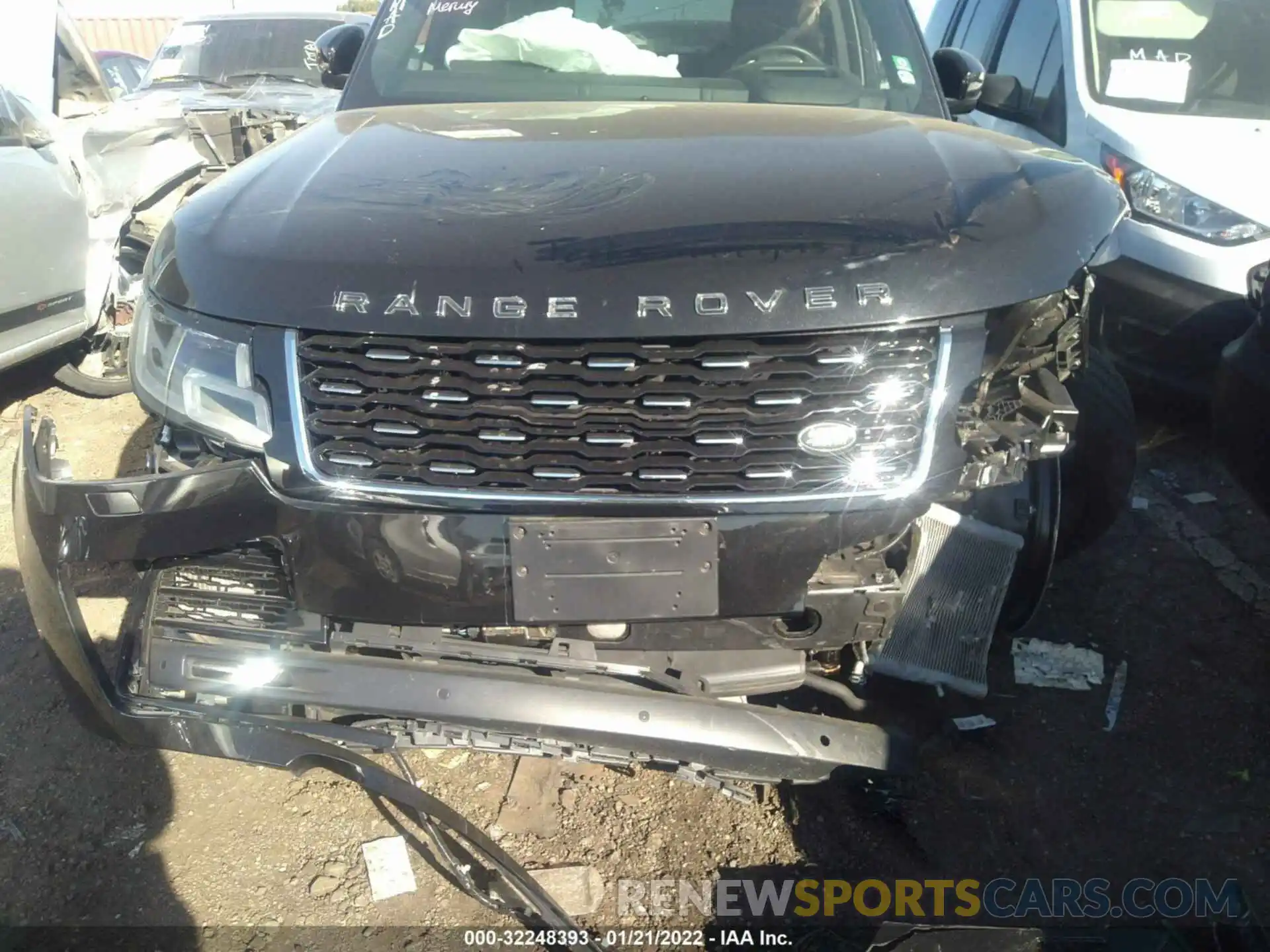 6 Photograph of a damaged car SALGW2RE2MA419161 LAND ROVER RANGE ROVER 2021