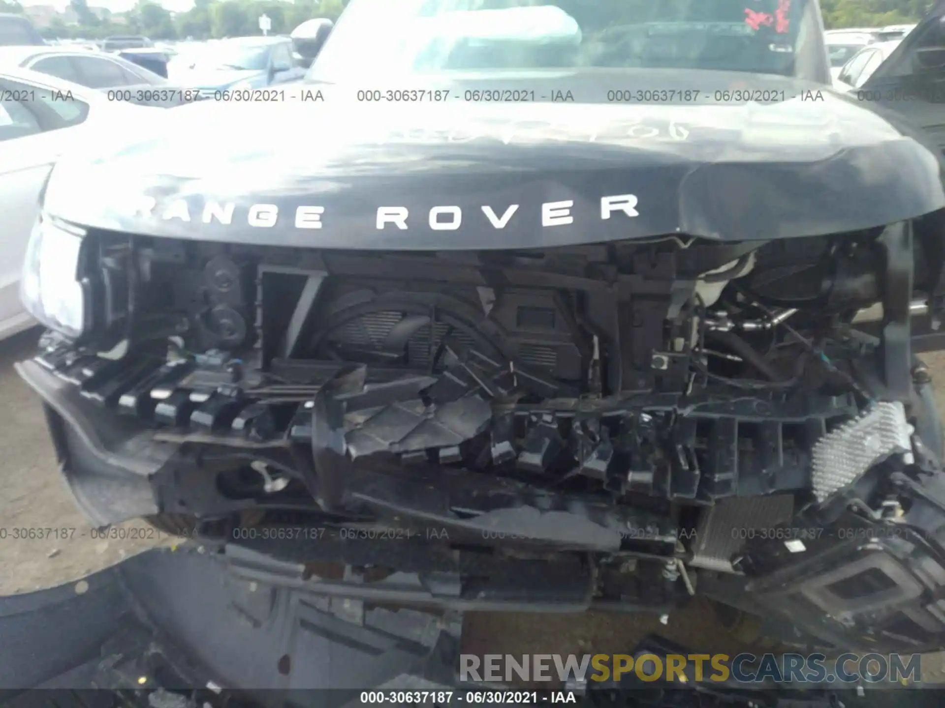 6 Photograph of a damaged car SALGZ5SE7MA418442 LAND ROVER RANGE ROVER 2021