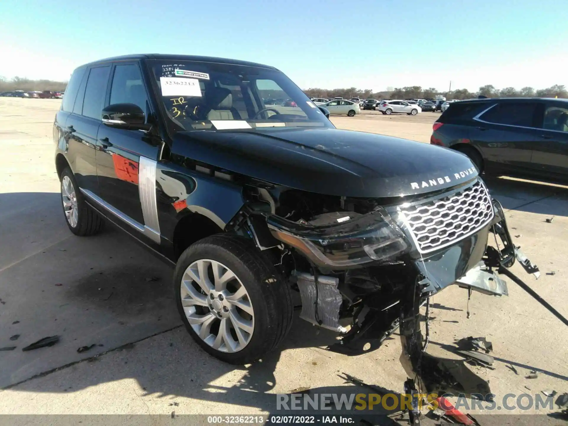 1 Photograph of a damaged car SALGS2RU1NA466282 LAND ROVER RANGE ROVER 2022