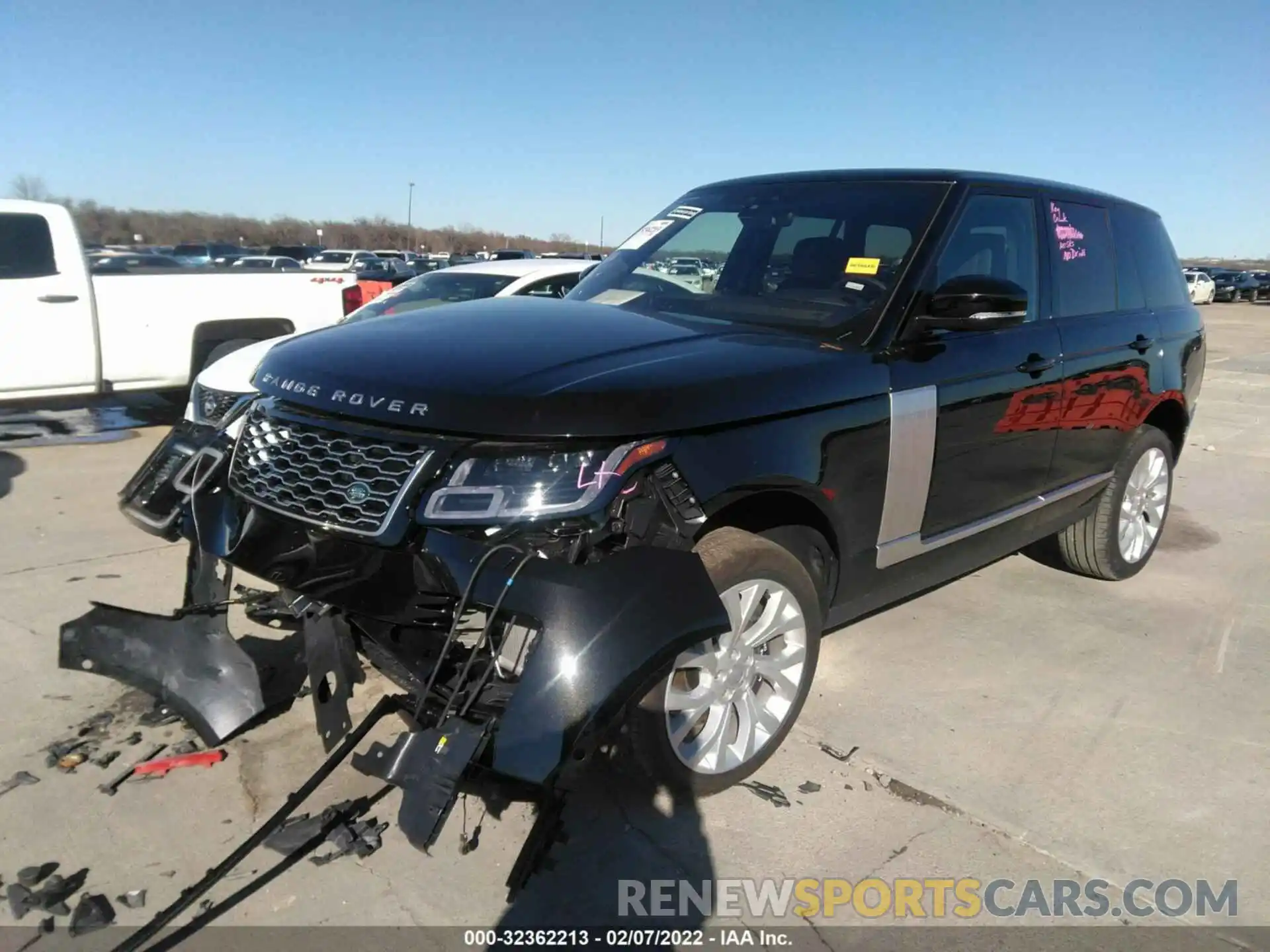 2 Photograph of a damaged car SALGS2RU1NA466282 LAND ROVER RANGE ROVER 2022