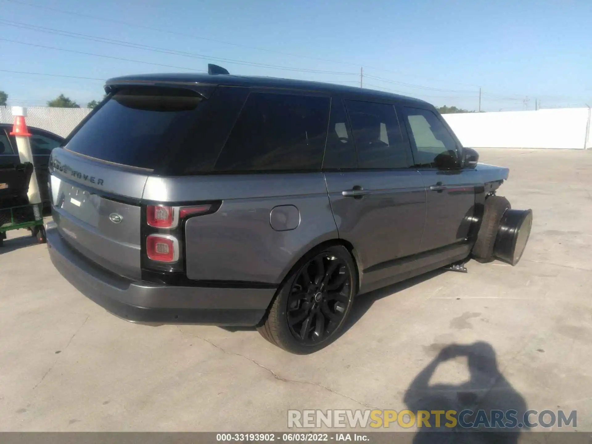 4 Фотография поврежденного автомобиля SALGS2RU7NA459868 LAND ROVER RANGE ROVER 2022