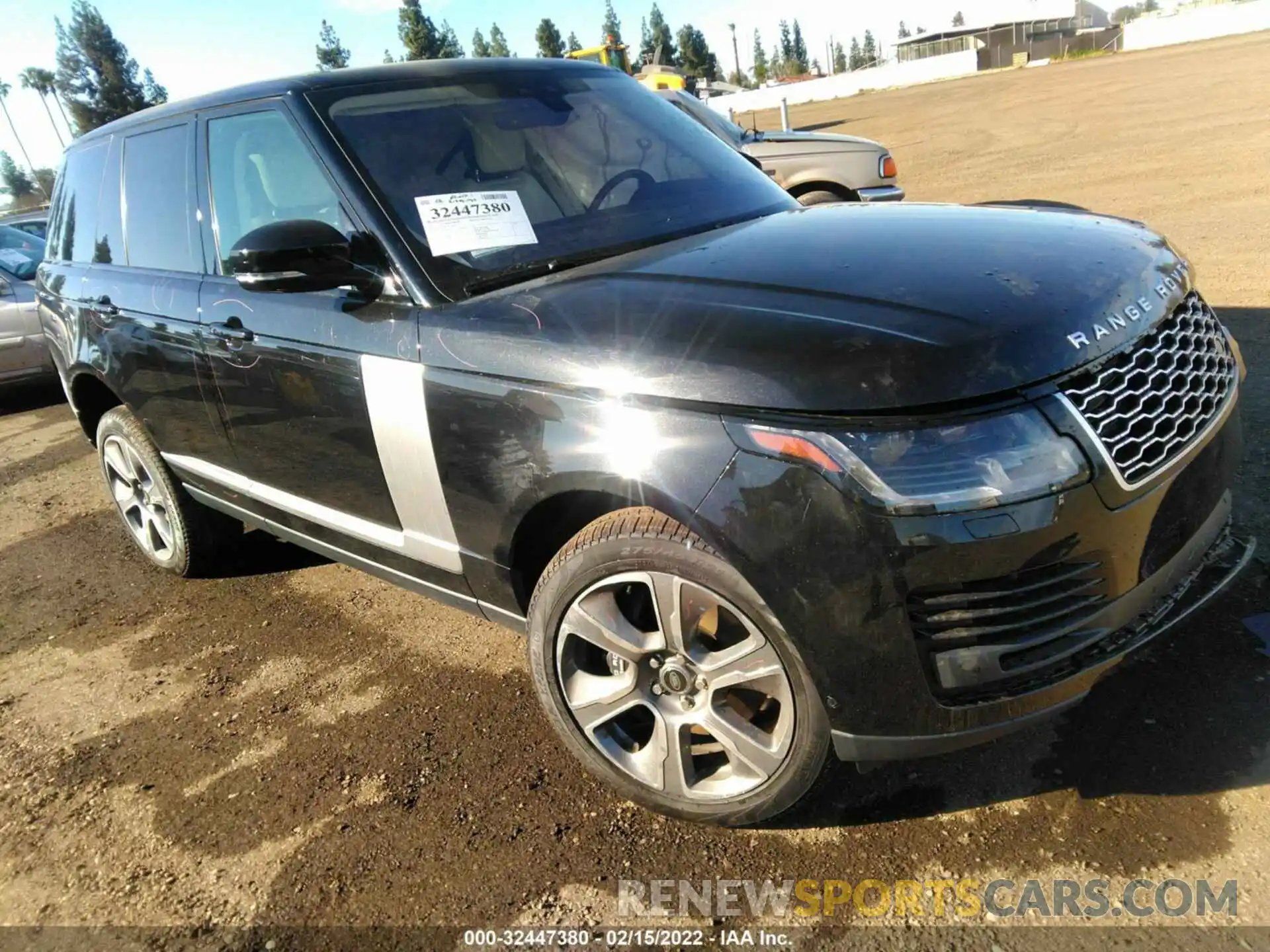 1 Photograph of a damaged car SALGS2RU9NA464957 LAND ROVER RANGE ROVER 2022