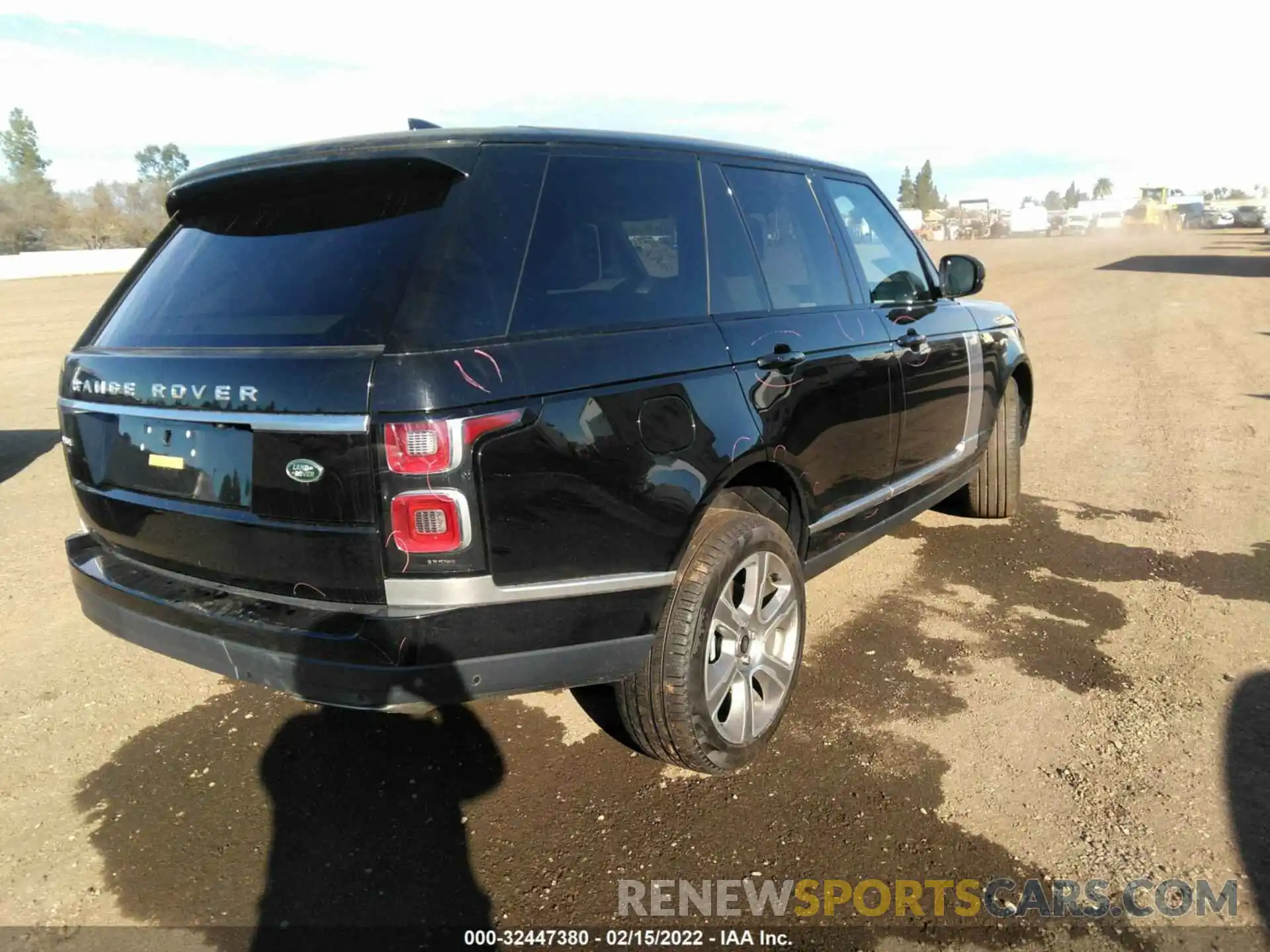 4 Фотография поврежденного автомобиля SALGS2RU9NA464957 LAND ROVER RANGE ROVER 2022