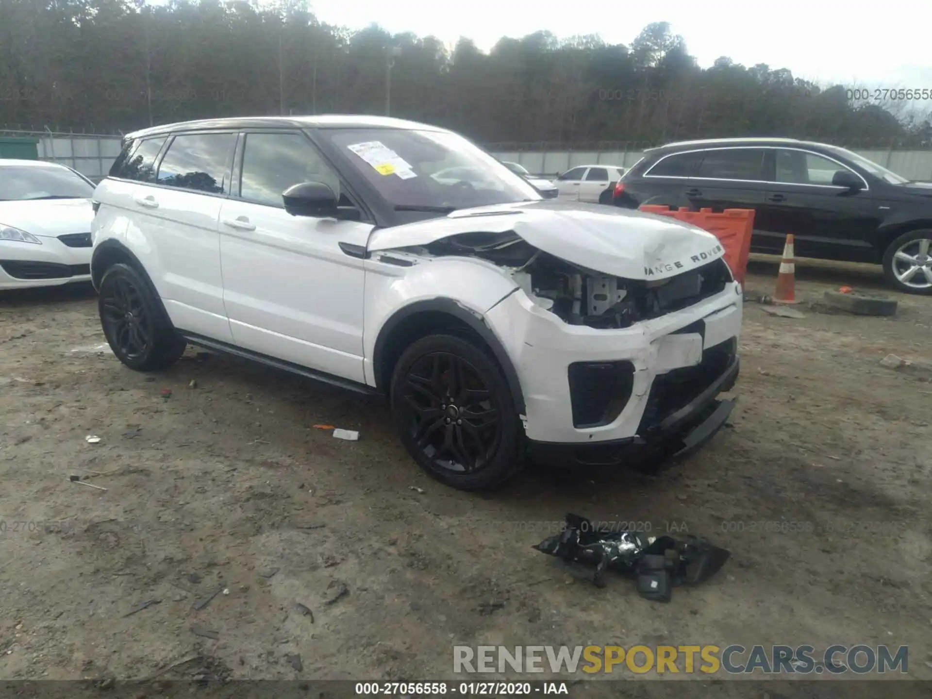 1 Photograph of a damaged car SALVD2SX0KH342674 LAND ROVER RANGE ROVER EVOQU 2019