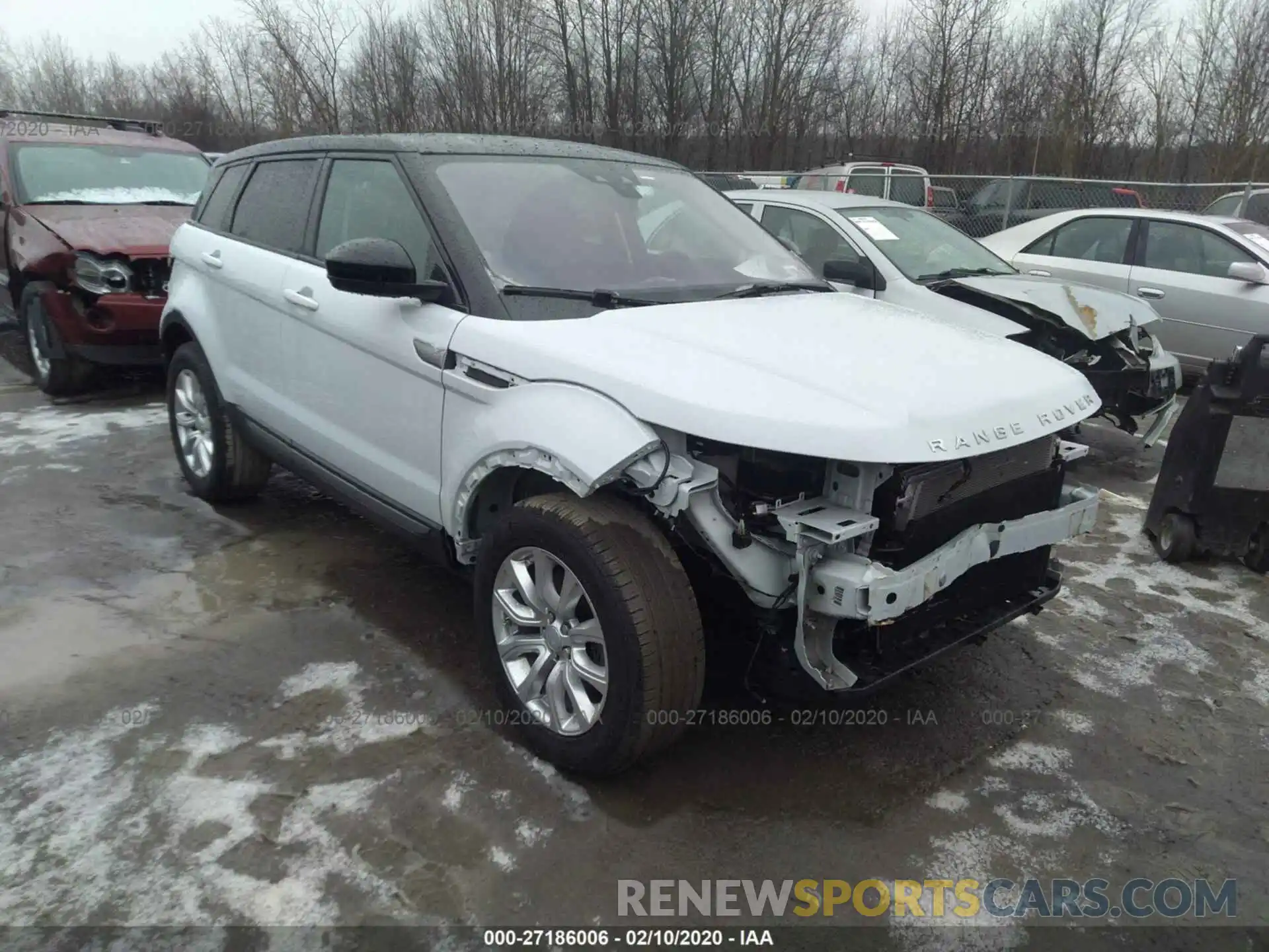 1 Photograph of a damaged car SALVP2RX1KH339828 LAND ROVER RANGE ROVER EVOQU 2019