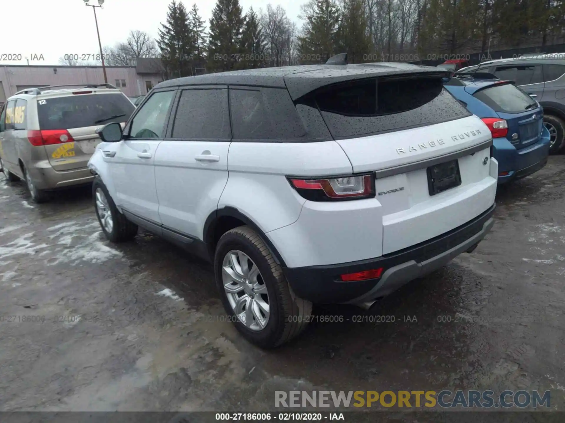 3 Фотография поврежденного автомобиля SALVP2RX1KH339828 LAND ROVER RANGE ROVER EVOQU 2019